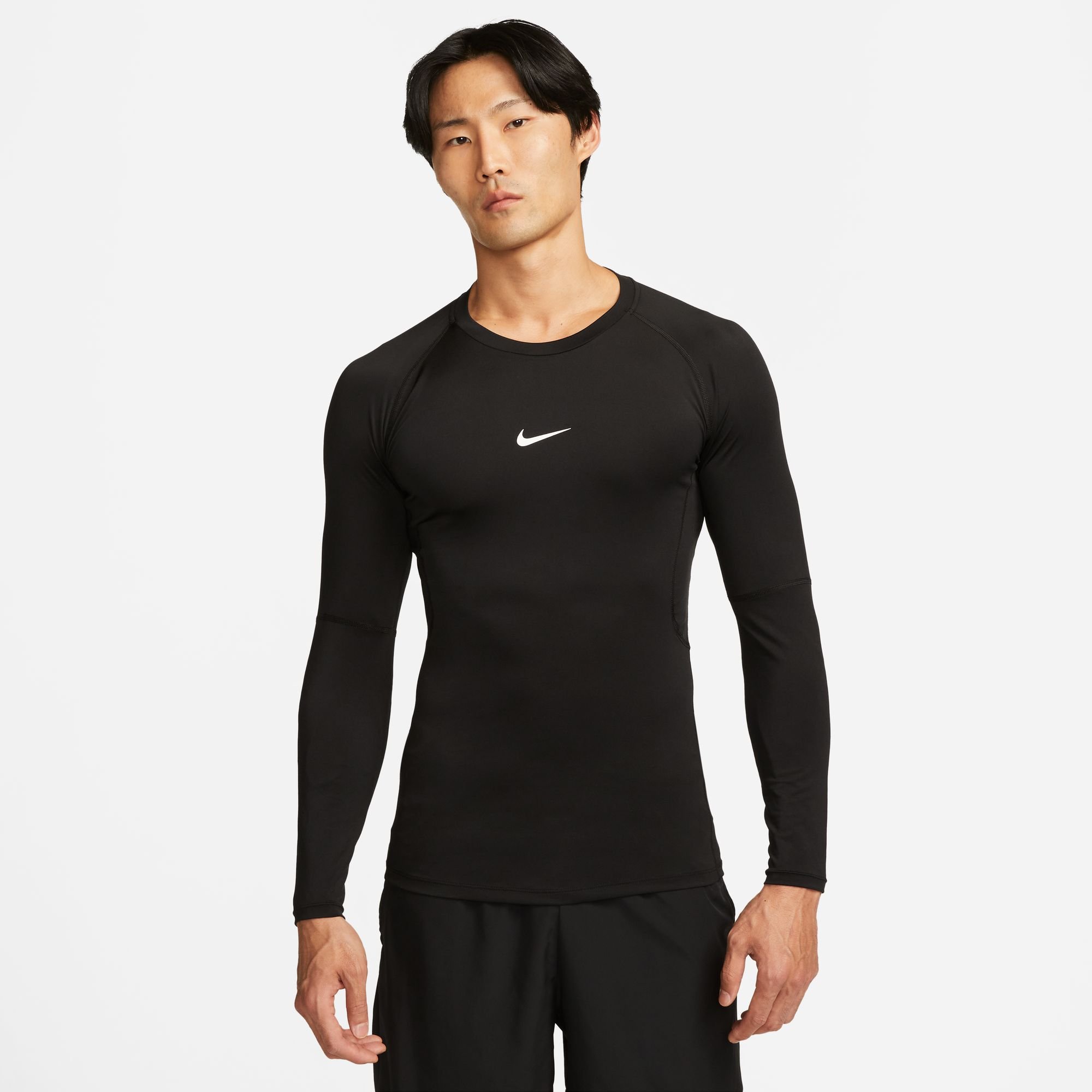 Nike Pro Dri-FIT Fitness-Longsleeve mit enger Passform für Herren