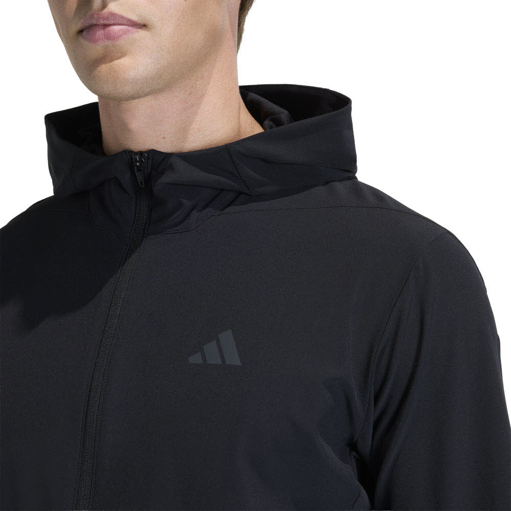 Adidas D4T WORKOUT-HOODIE MIT DURCHGEHENDEM REISSVERSCHLUSS Herren