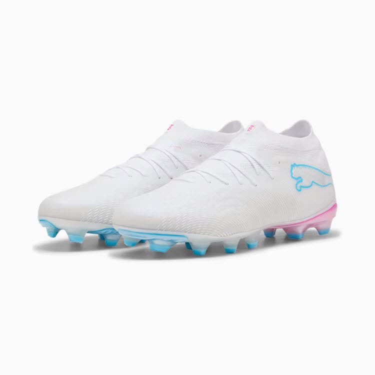 Puma FUTURE 9 PRO WHITE FG/AG Fußballschuhe Unisex