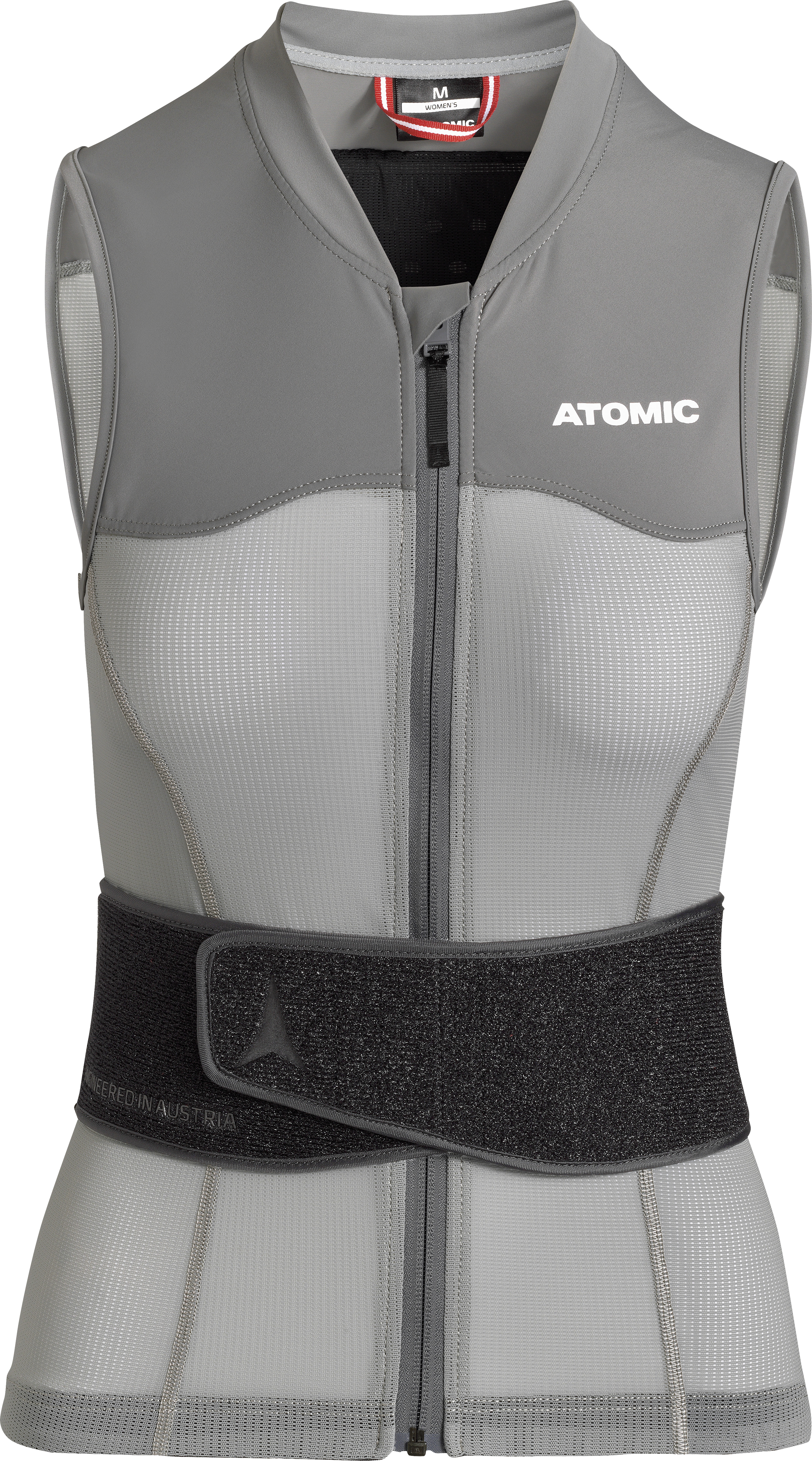 Atomic LIVE SHIELD Vest Grey Damen Größe L Rückenprotector