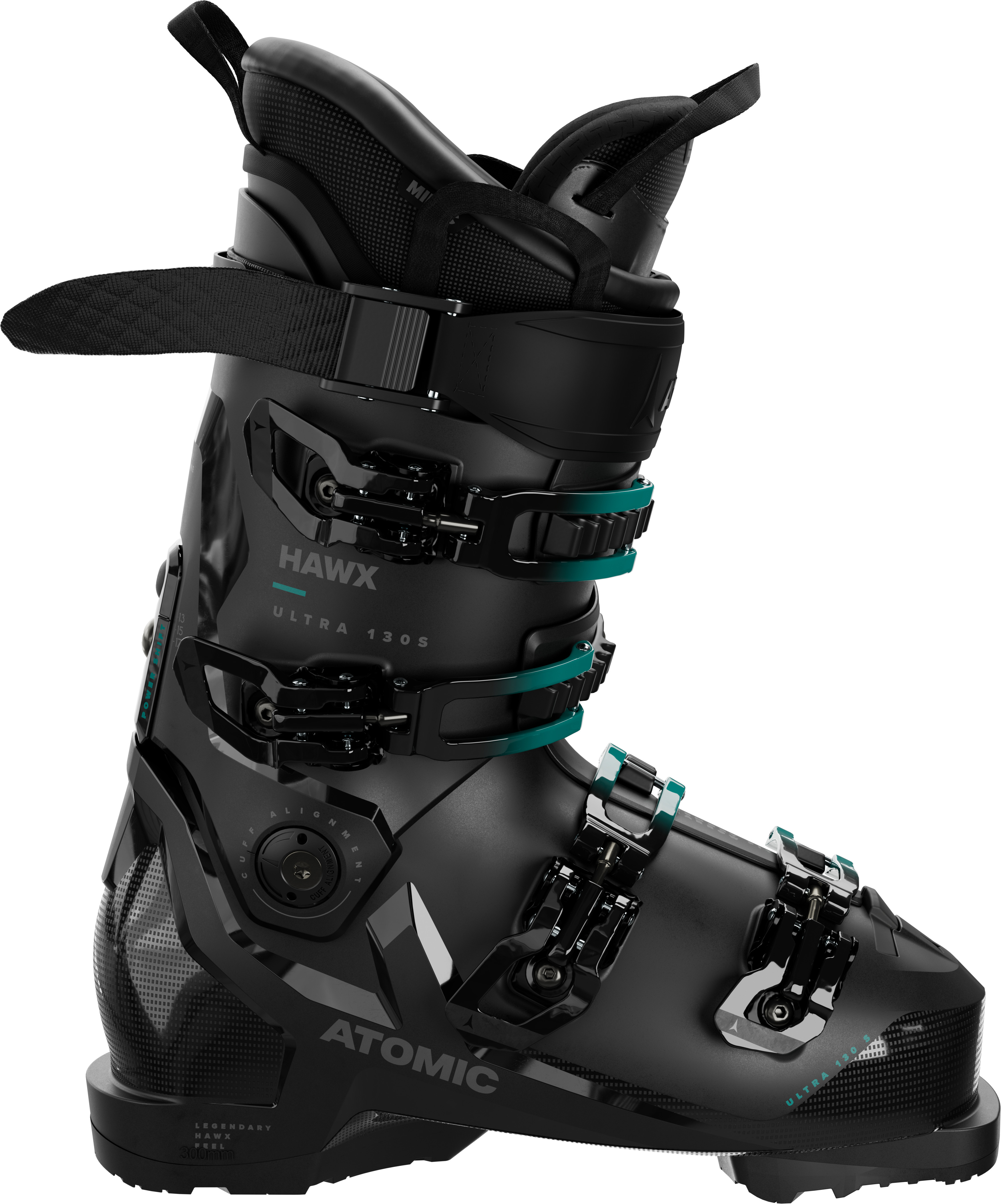 Atomic HAWX ULTRA 130 S GW BLACK/TEAL 28/28.5 Skischuhe