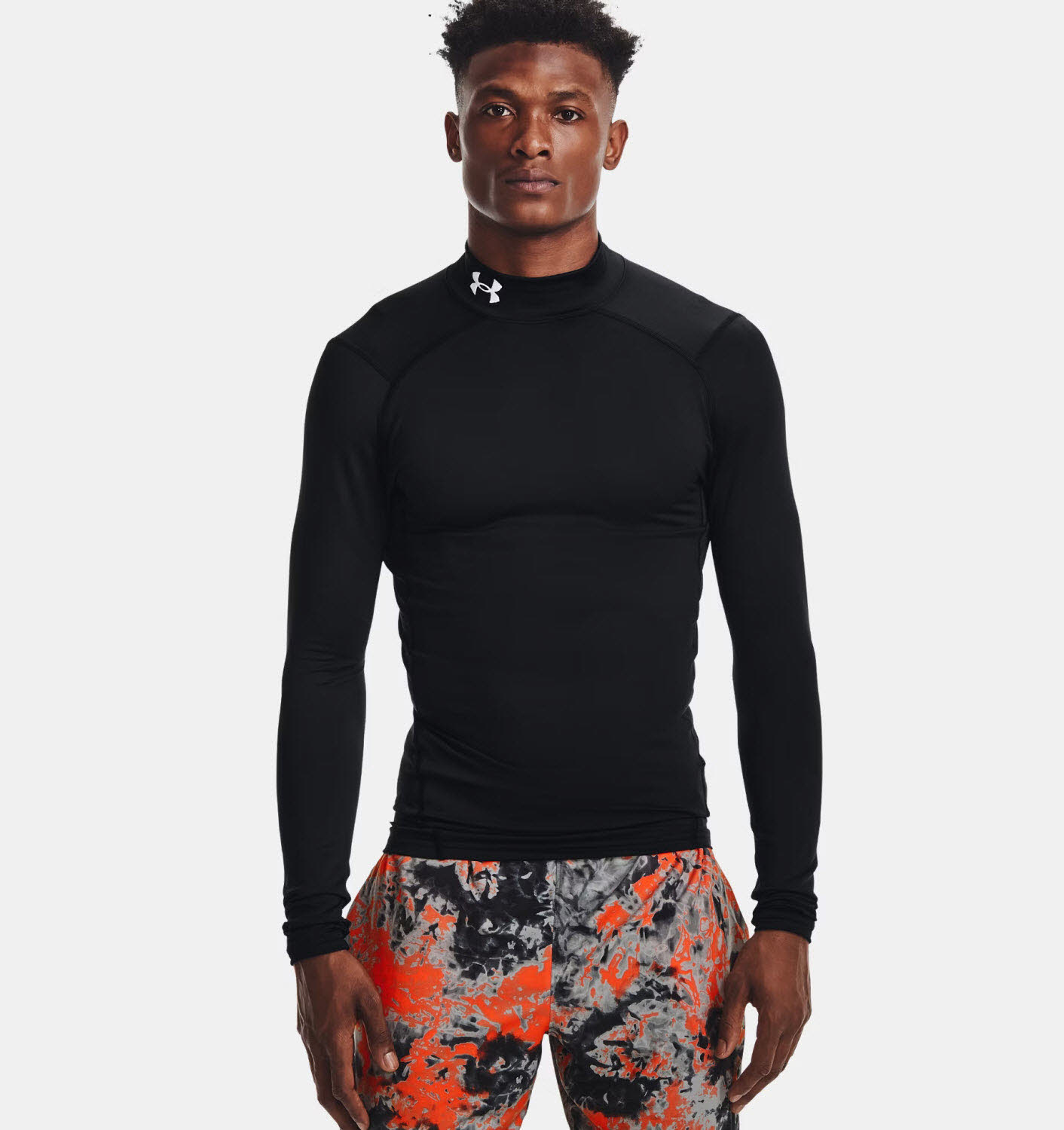 Under Armour ColdGear® Kompressionsshirt für Herren Mock für Herren
