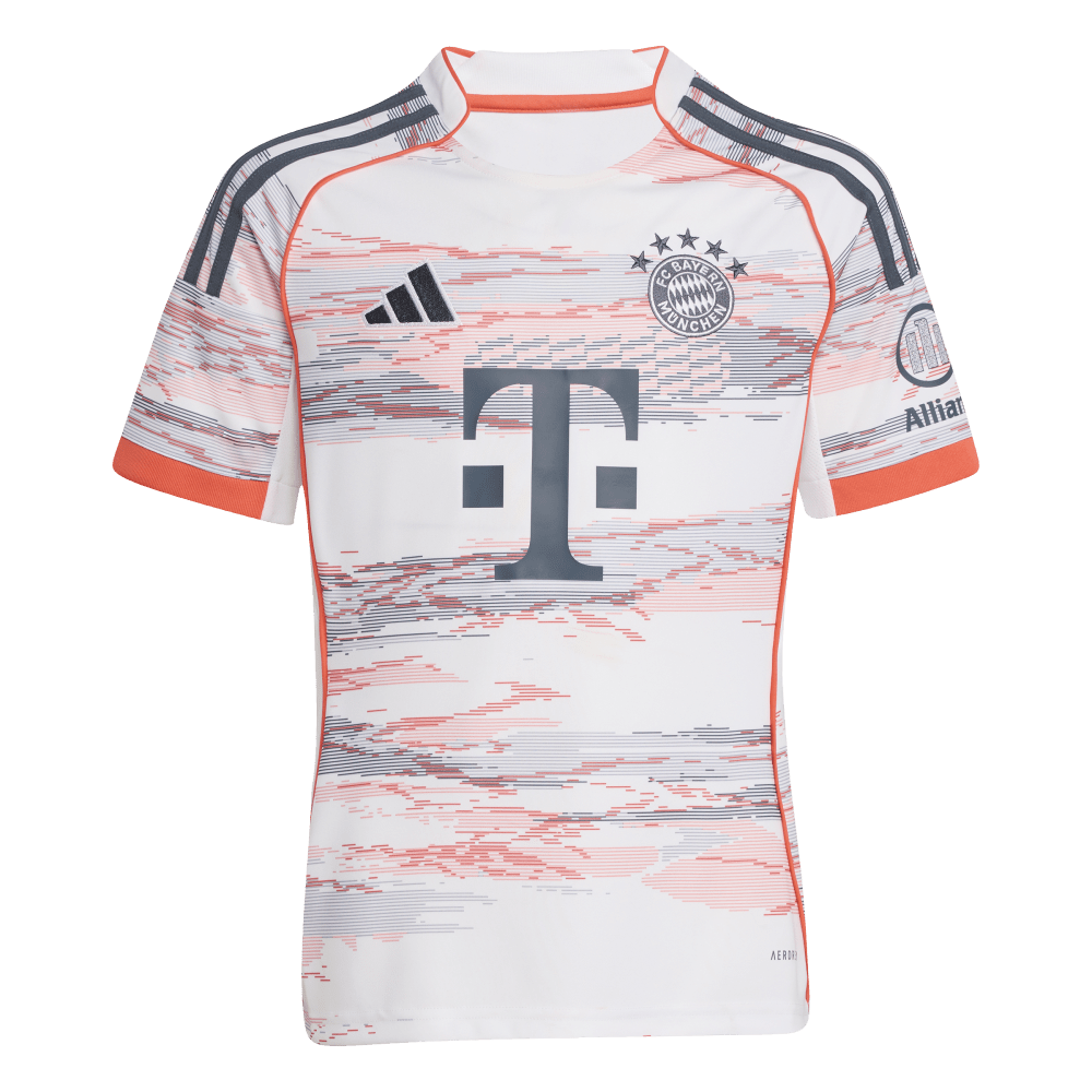 Adidas FC Bayern München 25/26 Kids Auswärtstrikot