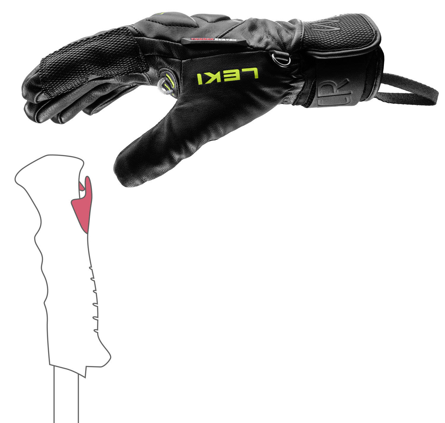 Leki WCR Venom Speed 3D Skihandschuhe