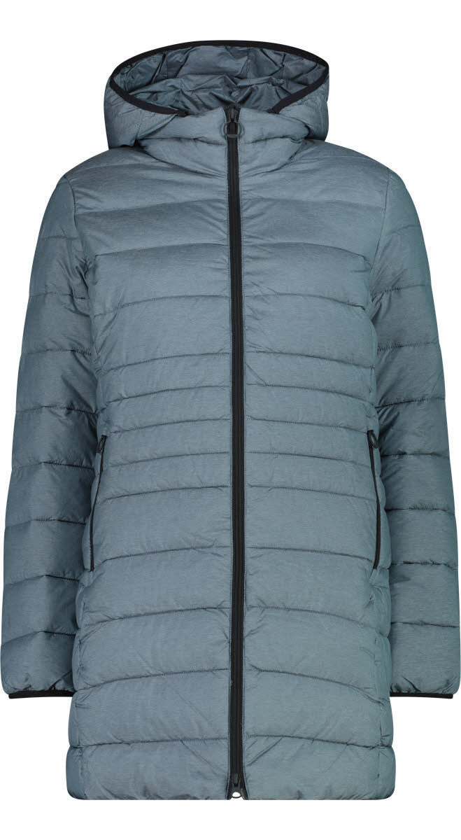 WOMAN PARKA ZIP HOOD
