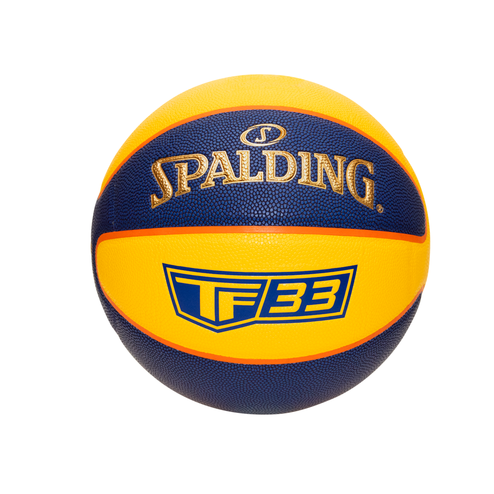 Spalding TF-33 Gold Rubber Indoor/Outdoor Basketball