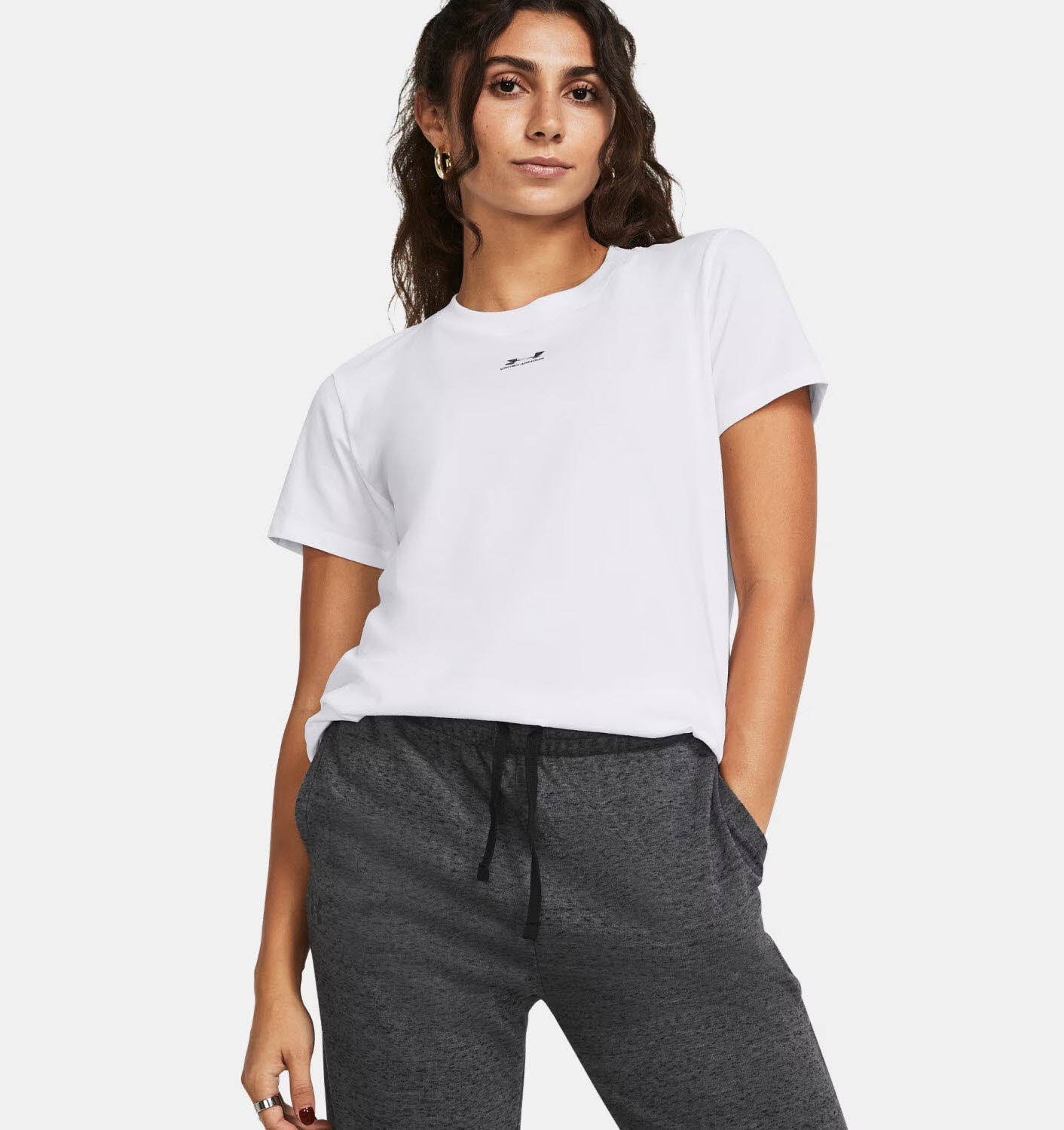 Under Armour UA Rival Core Kurzarm-Oberteil für Damen