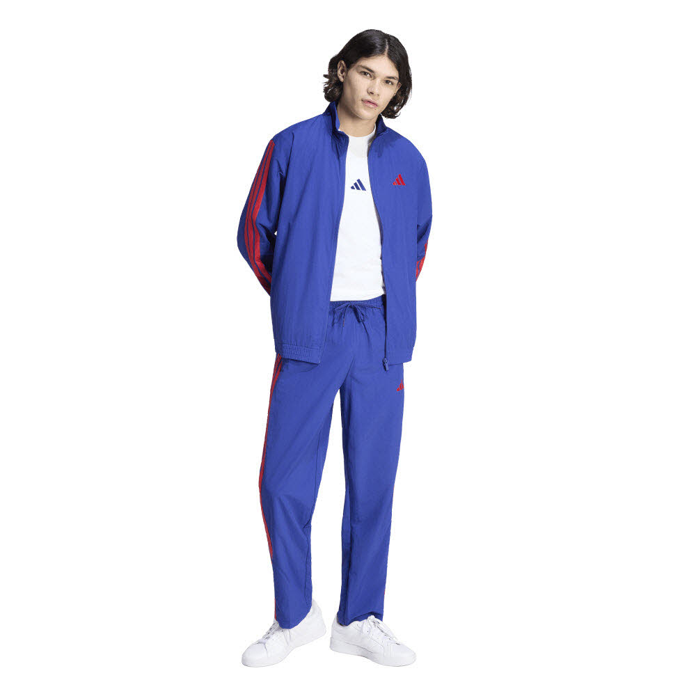 Adidas ESSENTIALS 3-STREIFEN WOVEN OPEN HEM TRAININGSHOSE
