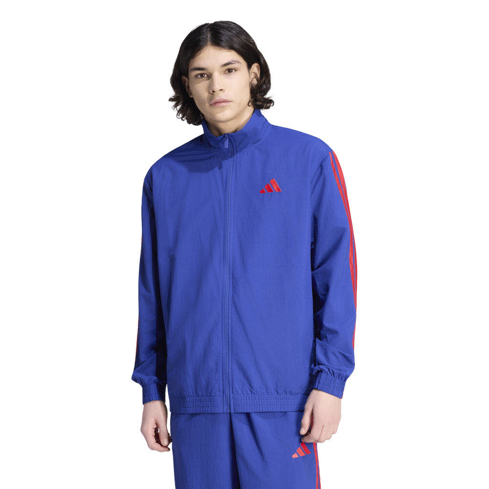 Adidas ESSENTIALS TRACK TOP, 3-STREIFEN, GEWEBT