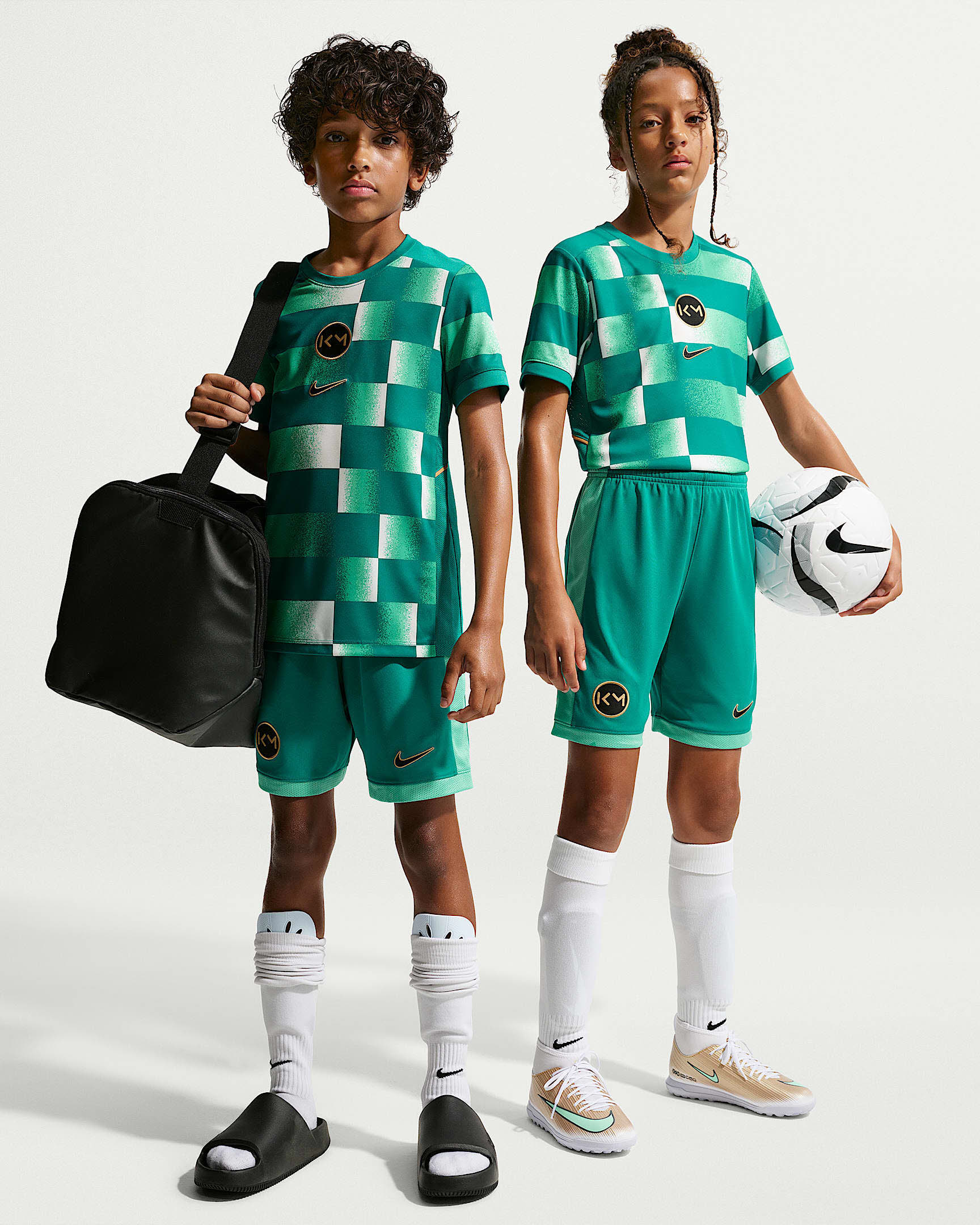 Kylian Mbappé Academy Nike Dri-FIT Fußball-Shorts für ältere Kinder
