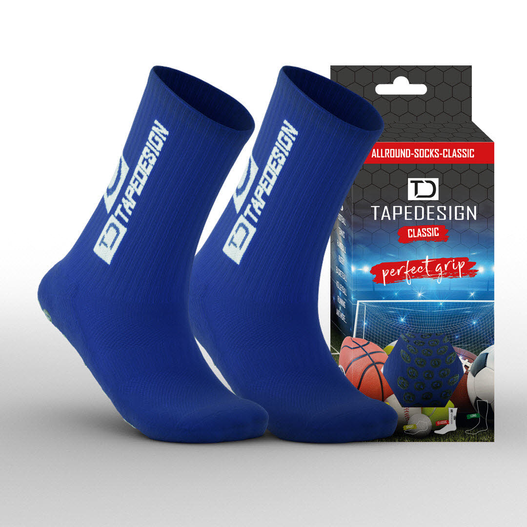 Tapedesign Allround Socks Classic Blau