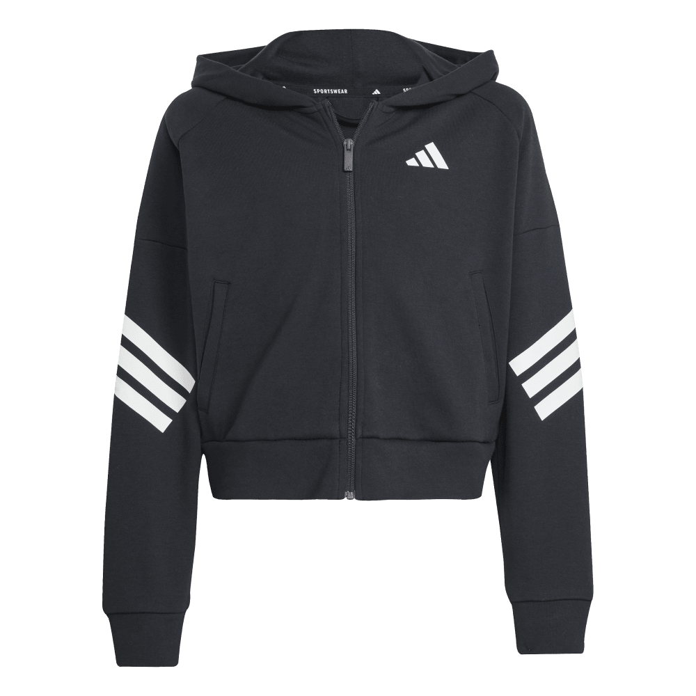 Adidas Future Icons 3-Streifen Kids Kapuzenjacke