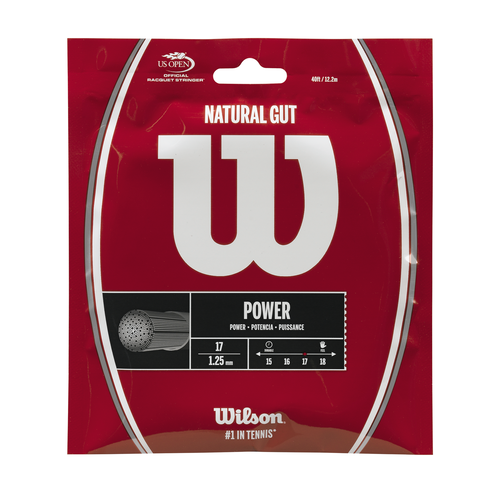 Wilson Natural Gut 17 Set Tennissaiten