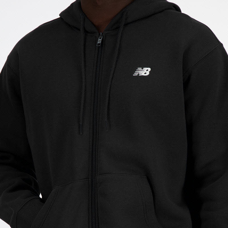 New Balance Sport Essentials Logo French Terry Full Zip Herren