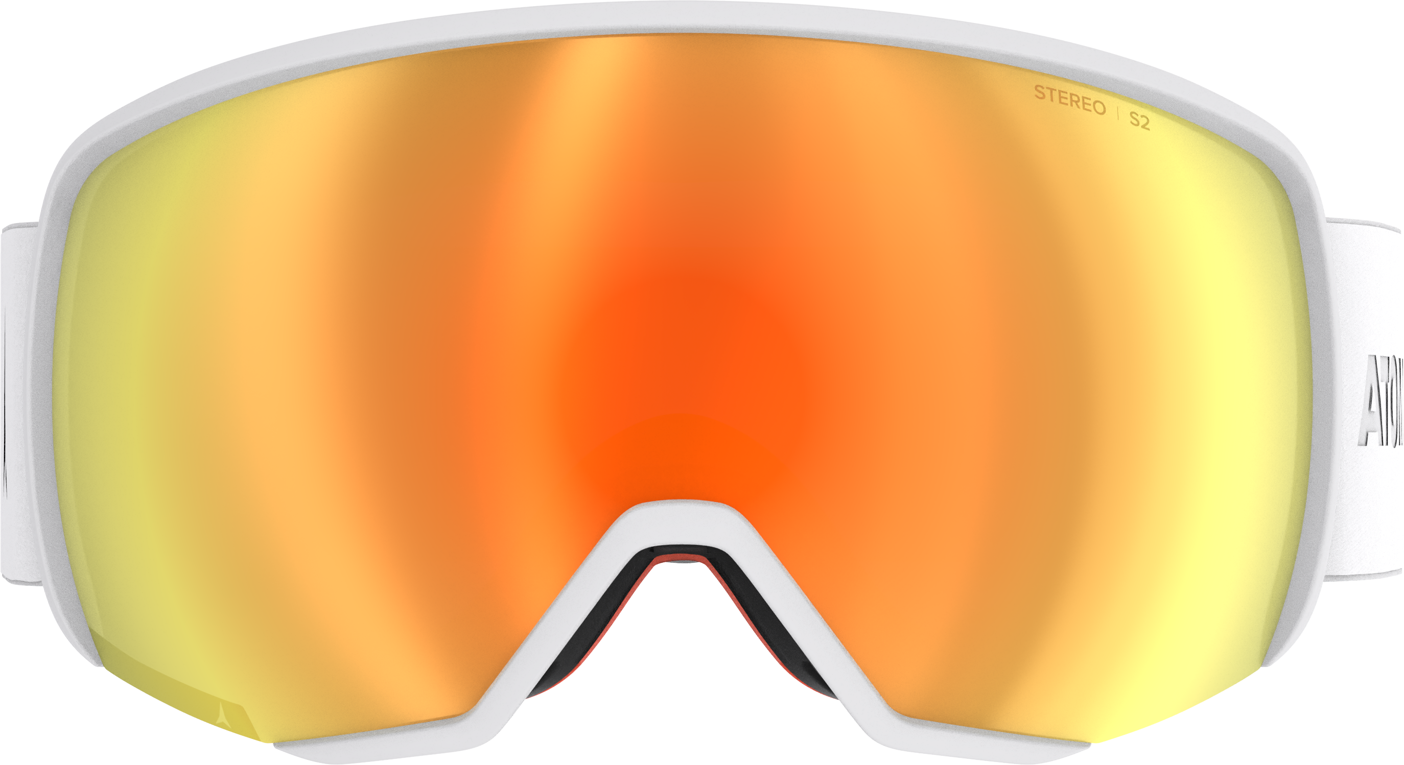 Atomic REVENT L STEREO White Skibrille