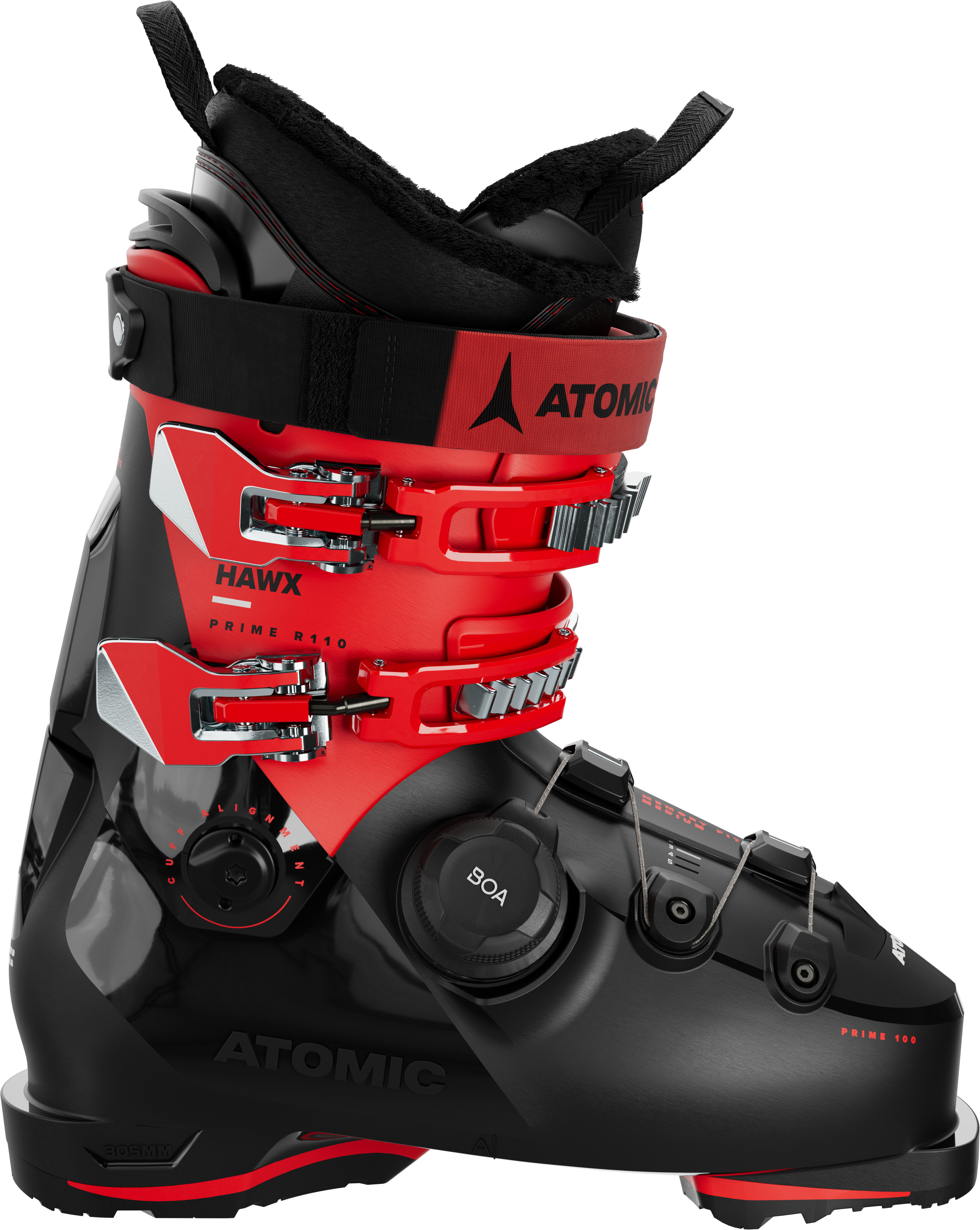 Atomic HAWX PRIME R110 BOA GW BLK/RED 26/26.5 Skischuhe