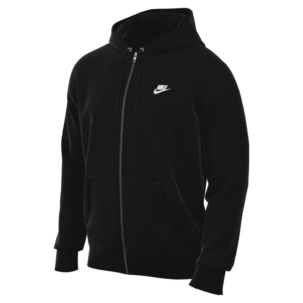 Nike Club Fleece-Hoodie mit durchgehendem Reißverschluss Herren