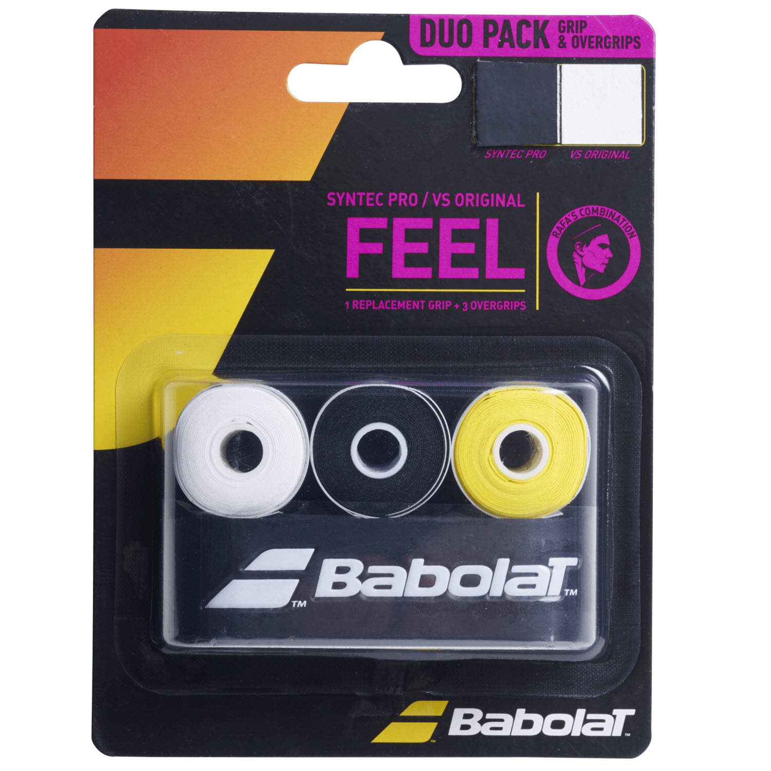 Babolat SYNTEC PRO X1 +VS ORIG X3 Tennis Griffband