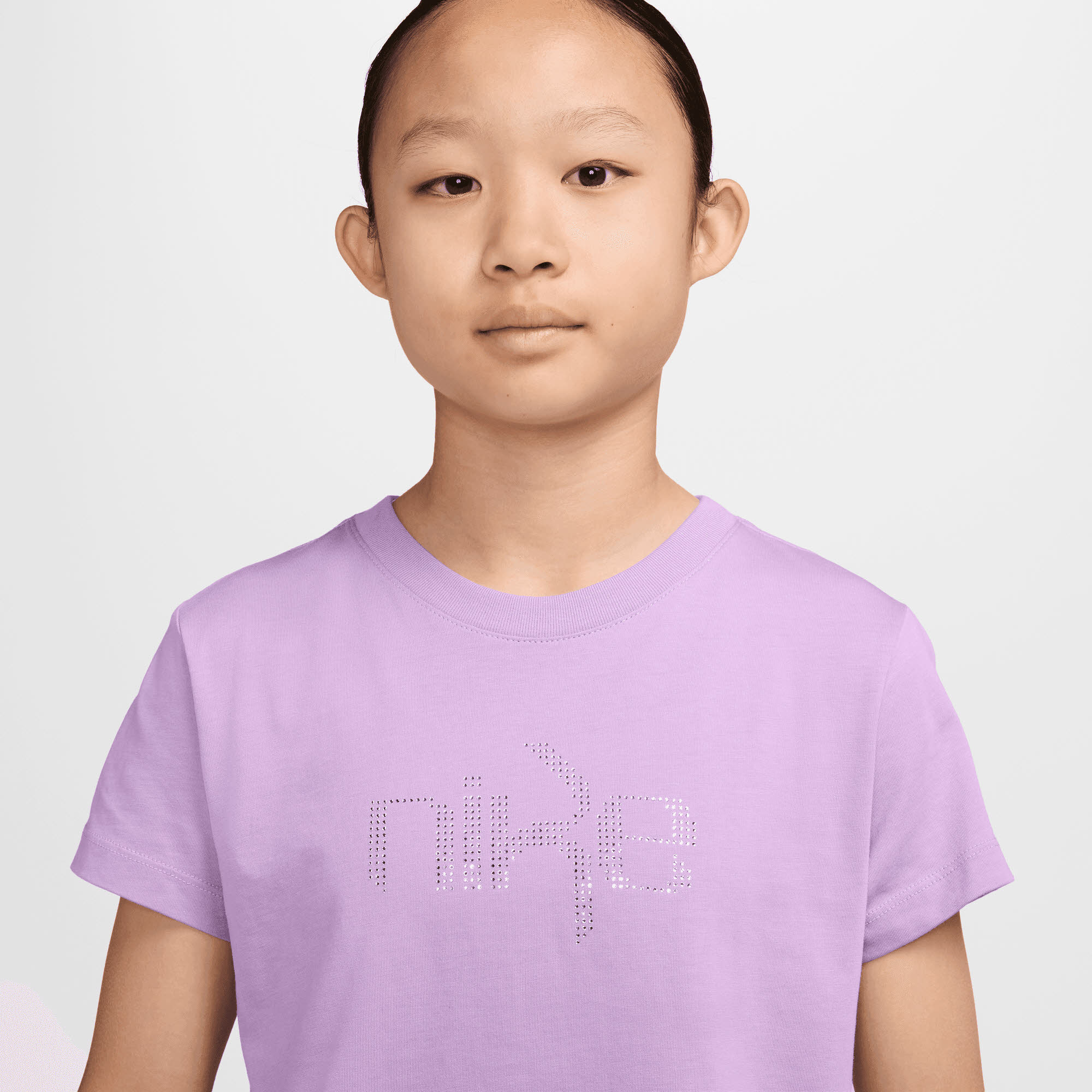 G NSW TEE MOD CROP SHINE