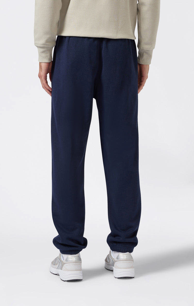 Champion Herren Fleece-Hose mit Elastischem Bündchen Icons Marineblau