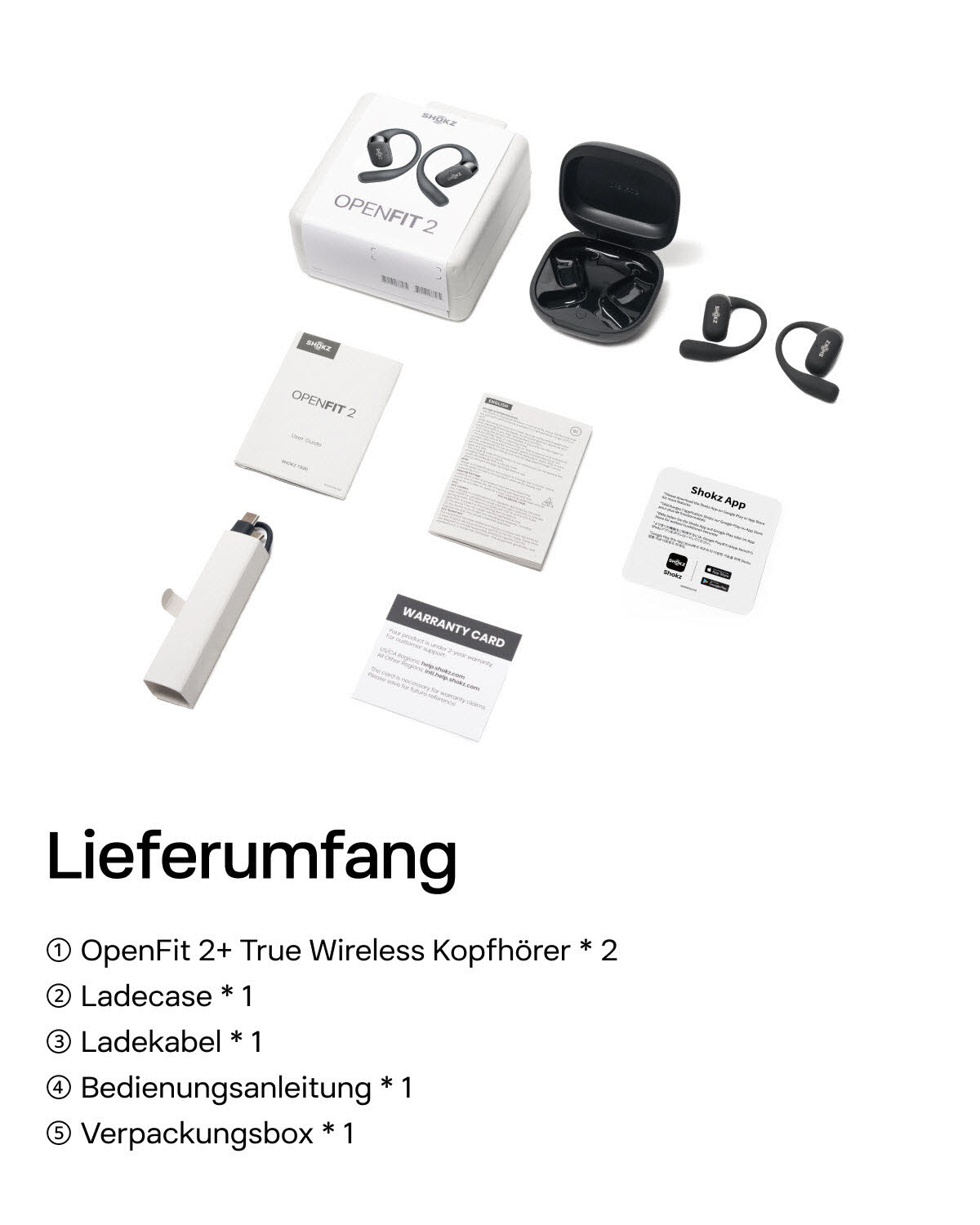 Shokz OpenFit 2+ Black Bild 9