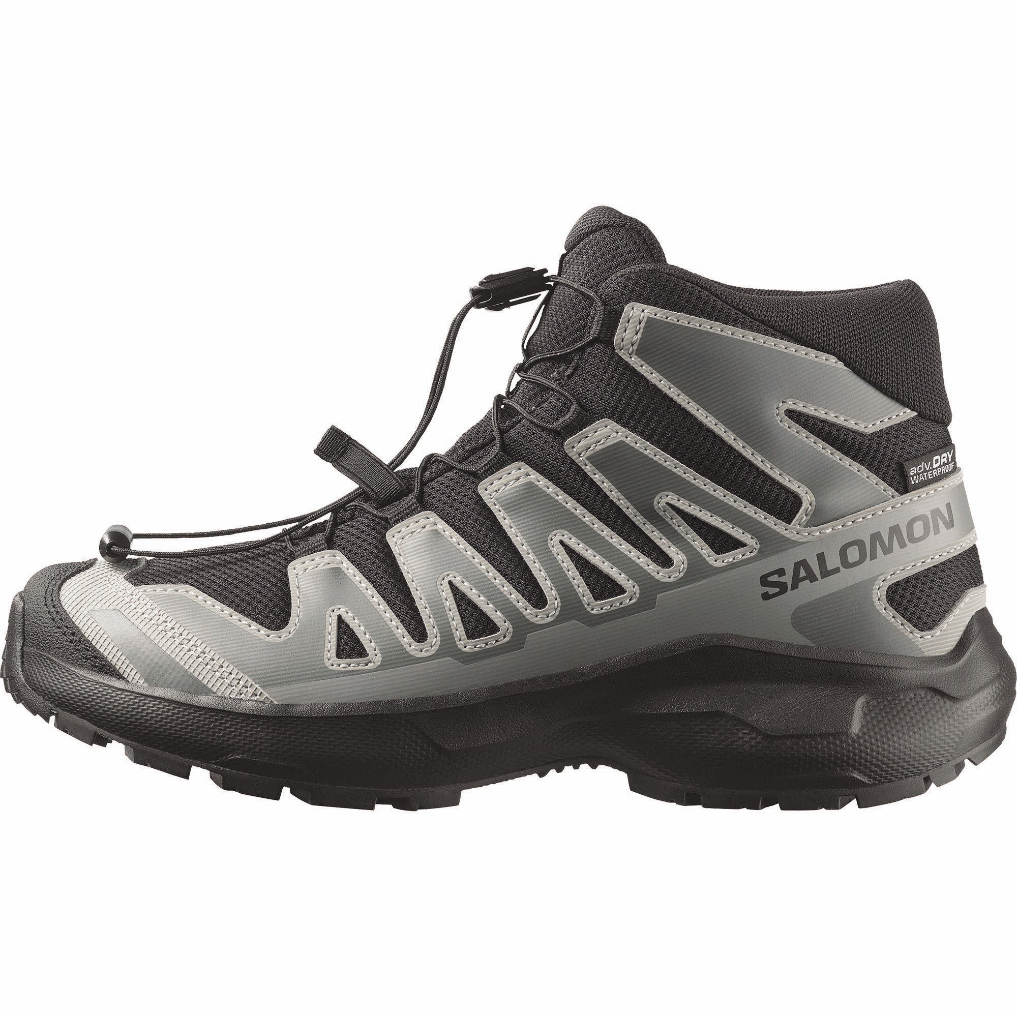 SHOES XA PRO MID WP J Black/Sedsa/Wrough
