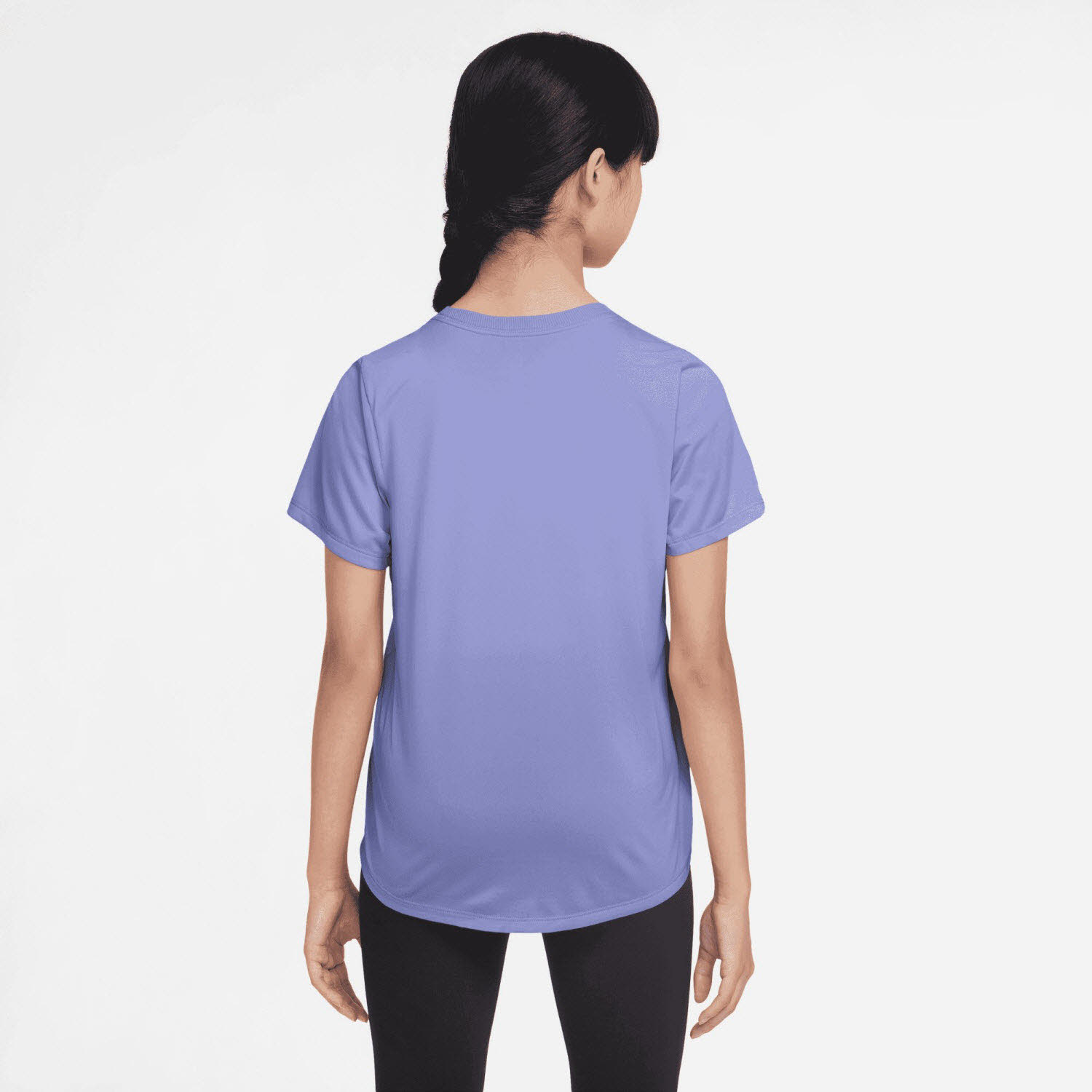 Nike One Fitted Dri-FIT-Kurzarmshirt (Mädchen)