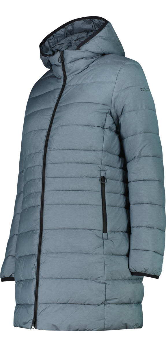 WOMAN PARKA ZIP HOOD