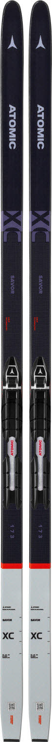 Atomic SAVOR XC GRIP + PA Blue/Gy/Red 193cm Langlauf Ski
