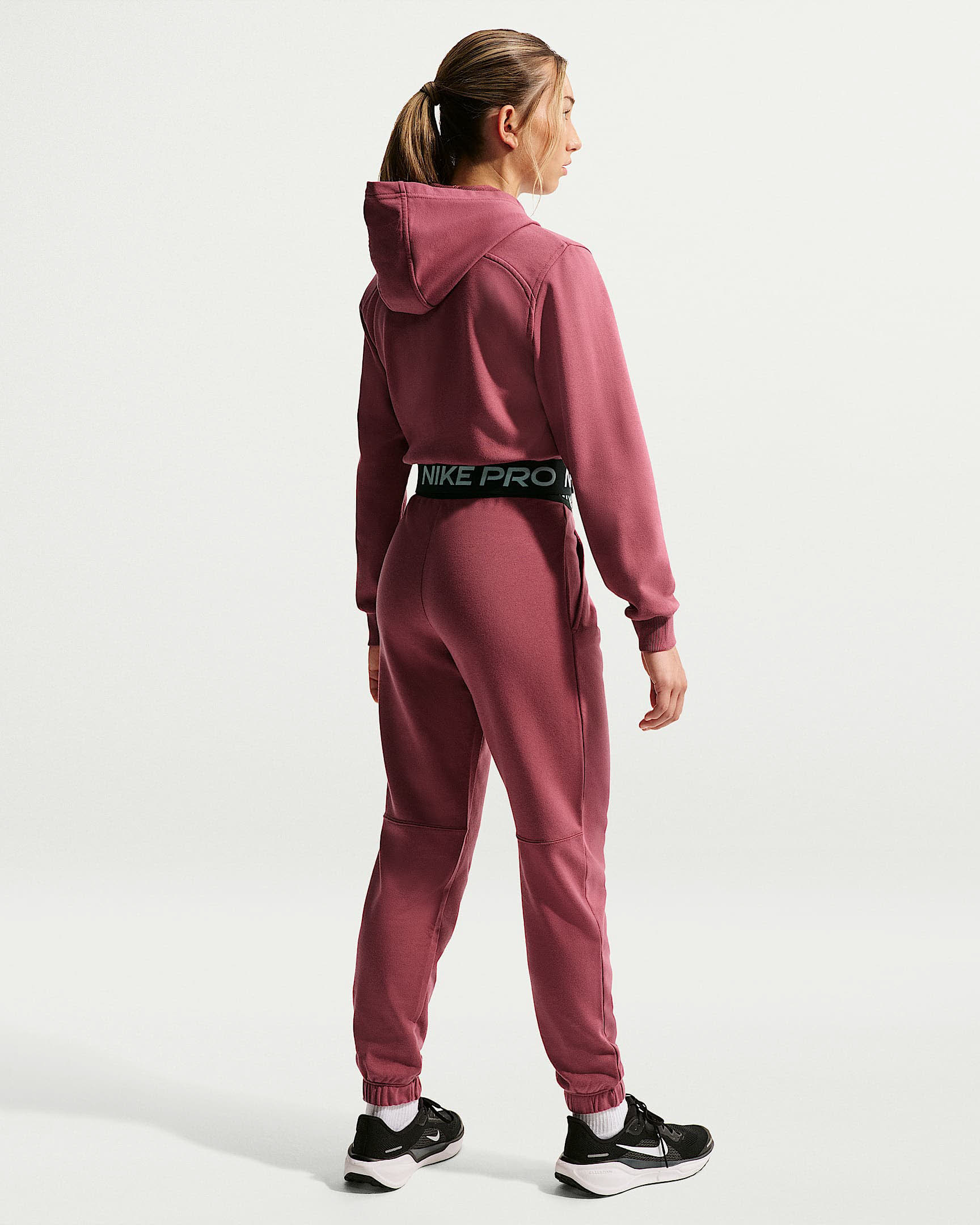 Nike Pro Fleece Dri-FIT-Kapuzenjacke (ältere Kinder) (Mädchen)