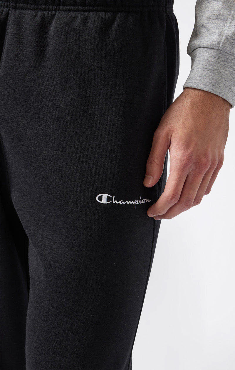 Champion Herren Fleece-Hose mit Elastischem Bündchen Icons