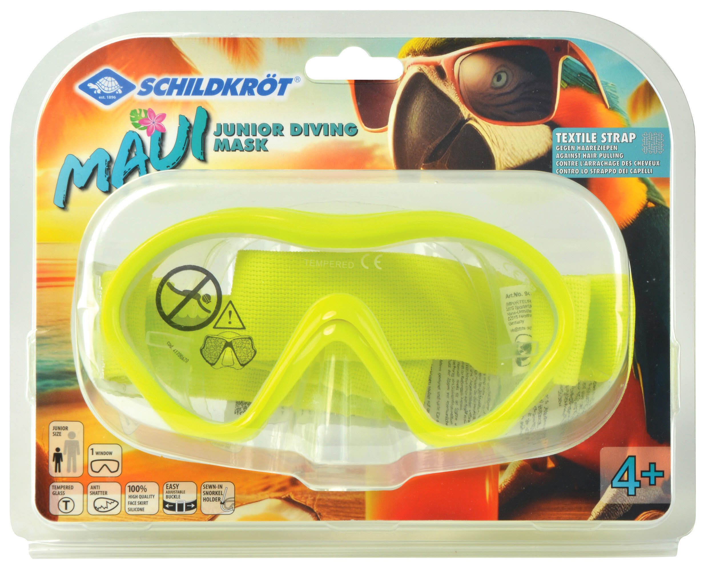 Schildkröt Junior Tauchmaske "MAUI"