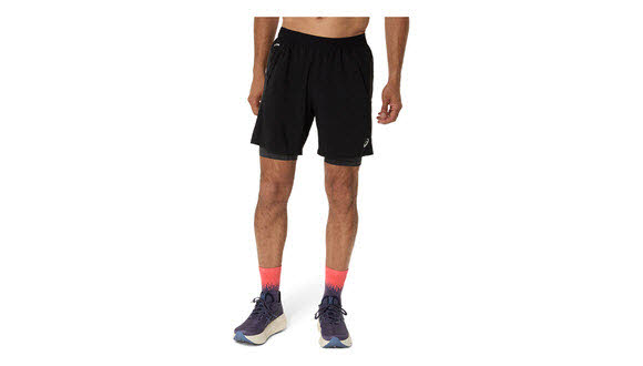 Asics ROAD 2N1 7IN SHORT Herren Laufshorts