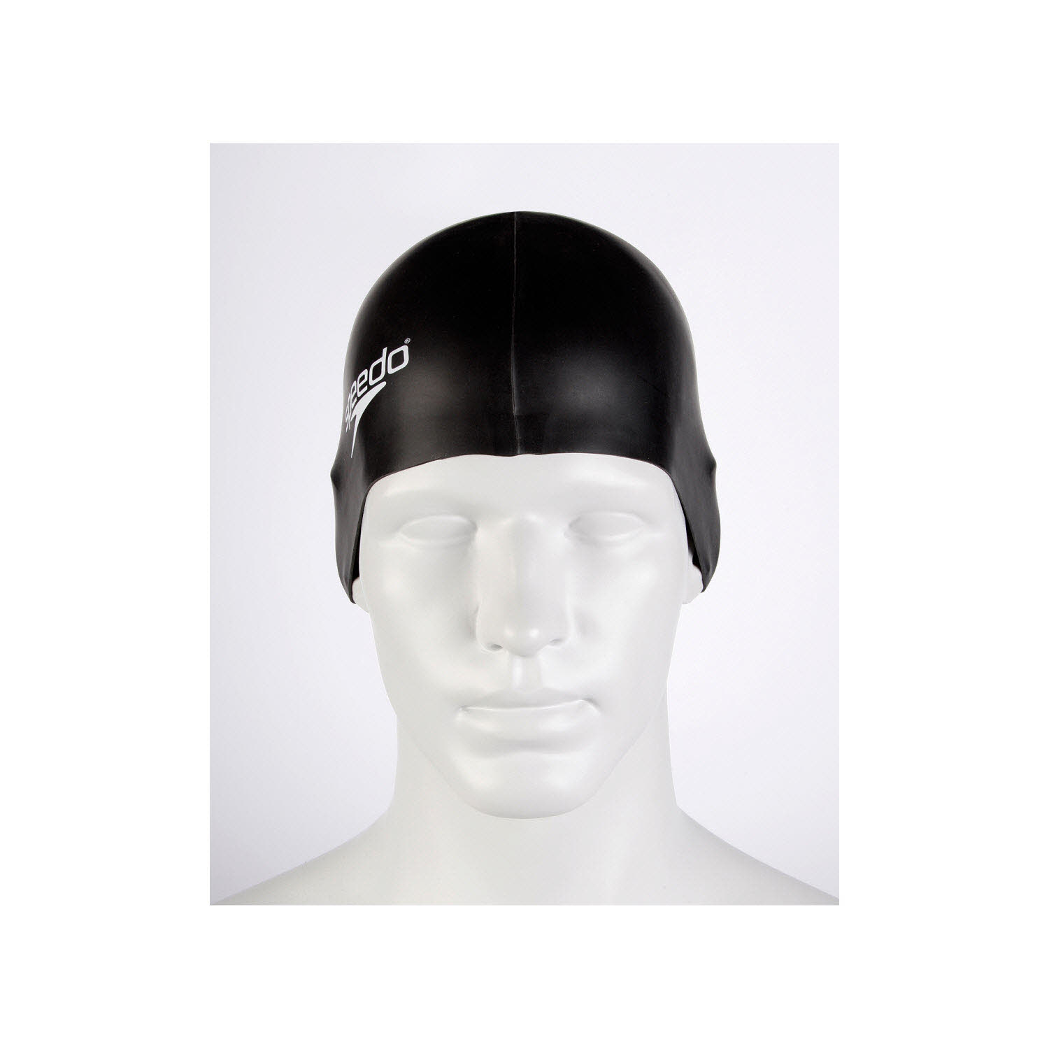 Speedo FLAT SILICONE CAP BLACK