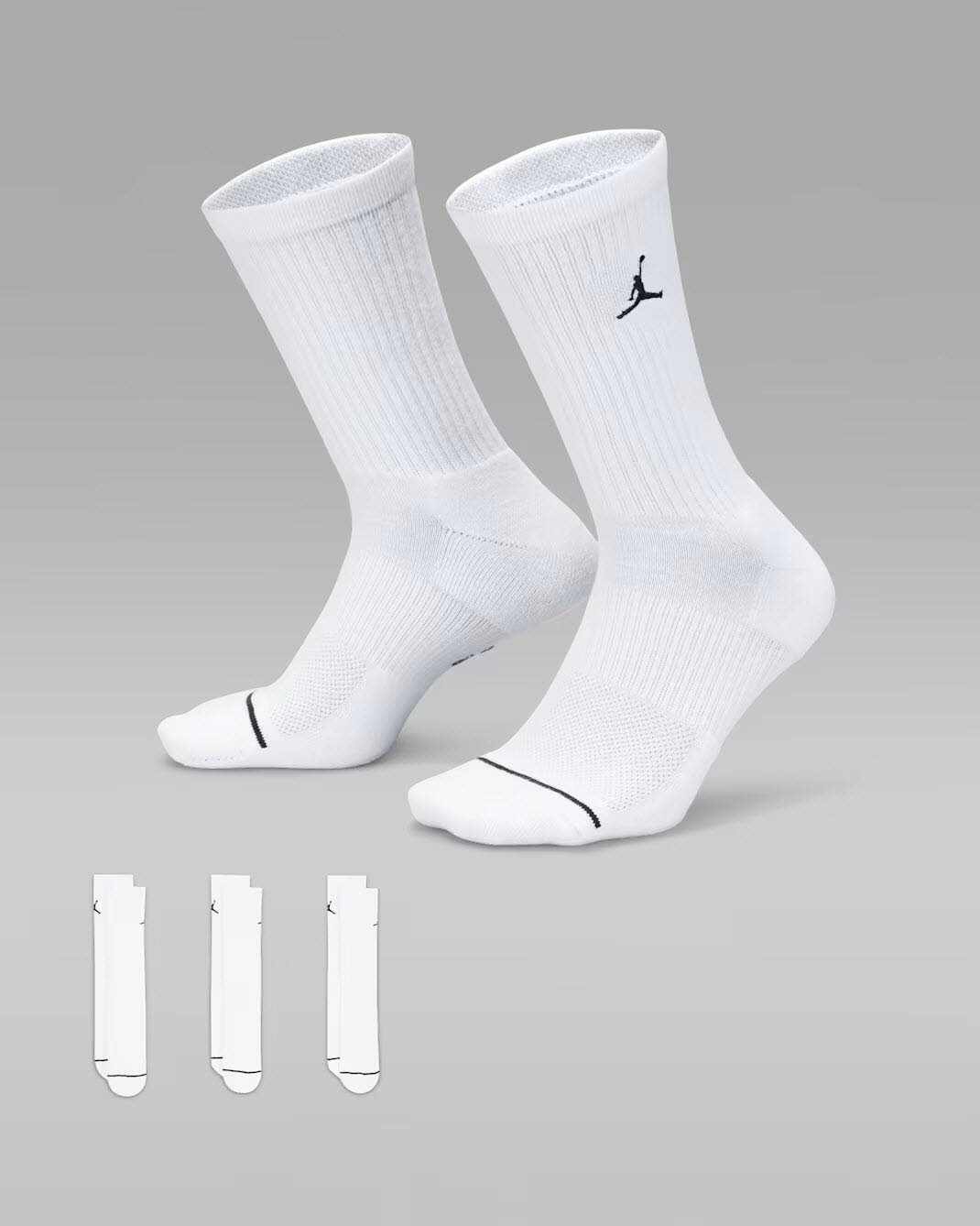 Nike Jordan Crew-Socken für jeden Tag (3 Paar)