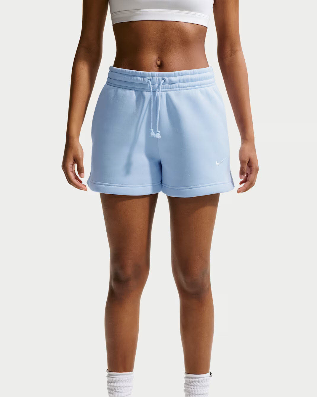 Nike Sportswear Phoenix Fleece Shorts (ca. 10 cm) mit mittelhohem Bund (Damen)