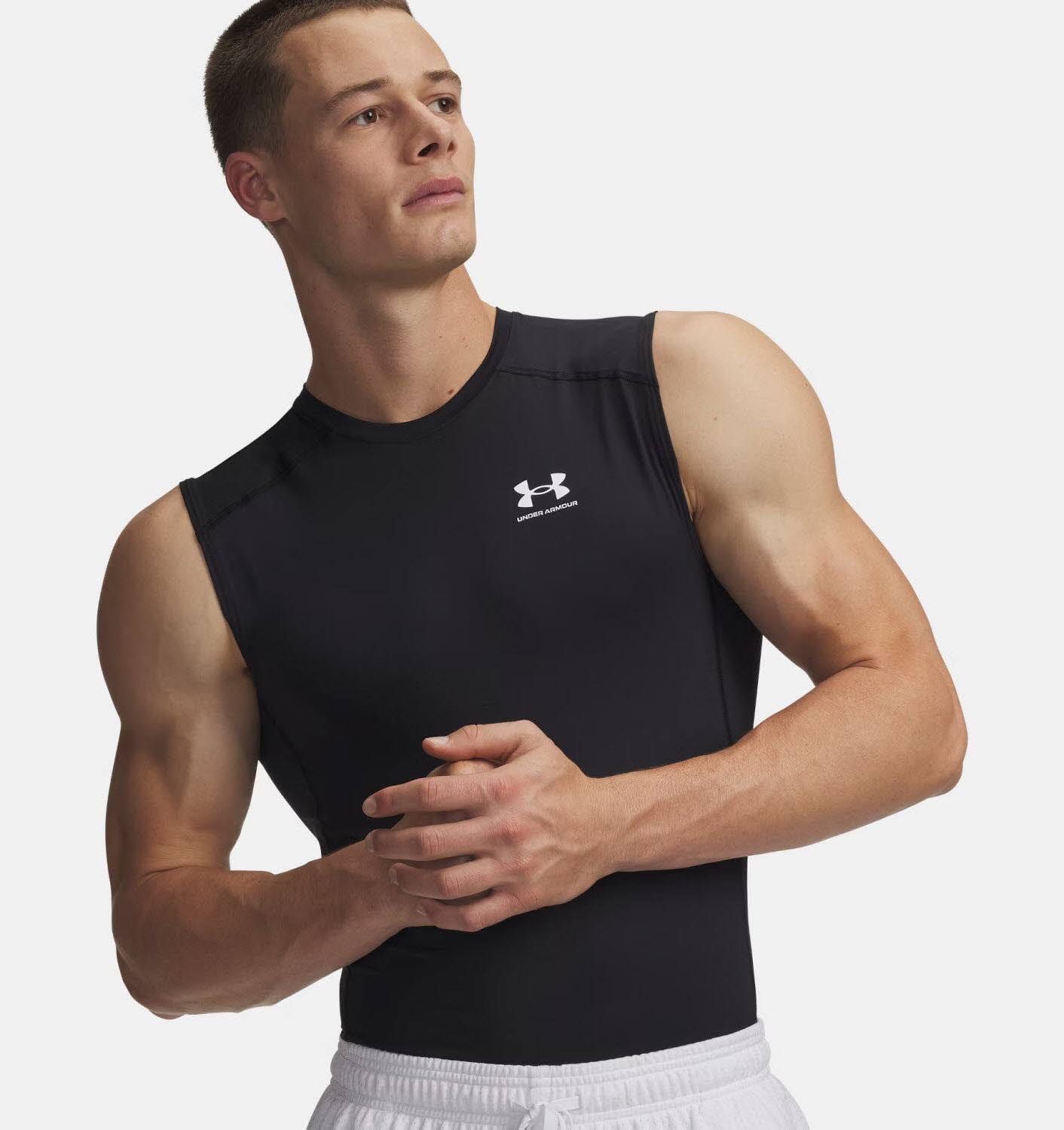 Under Armour HeatGear® Ärmelloses Kompressions-Shirt für Herren