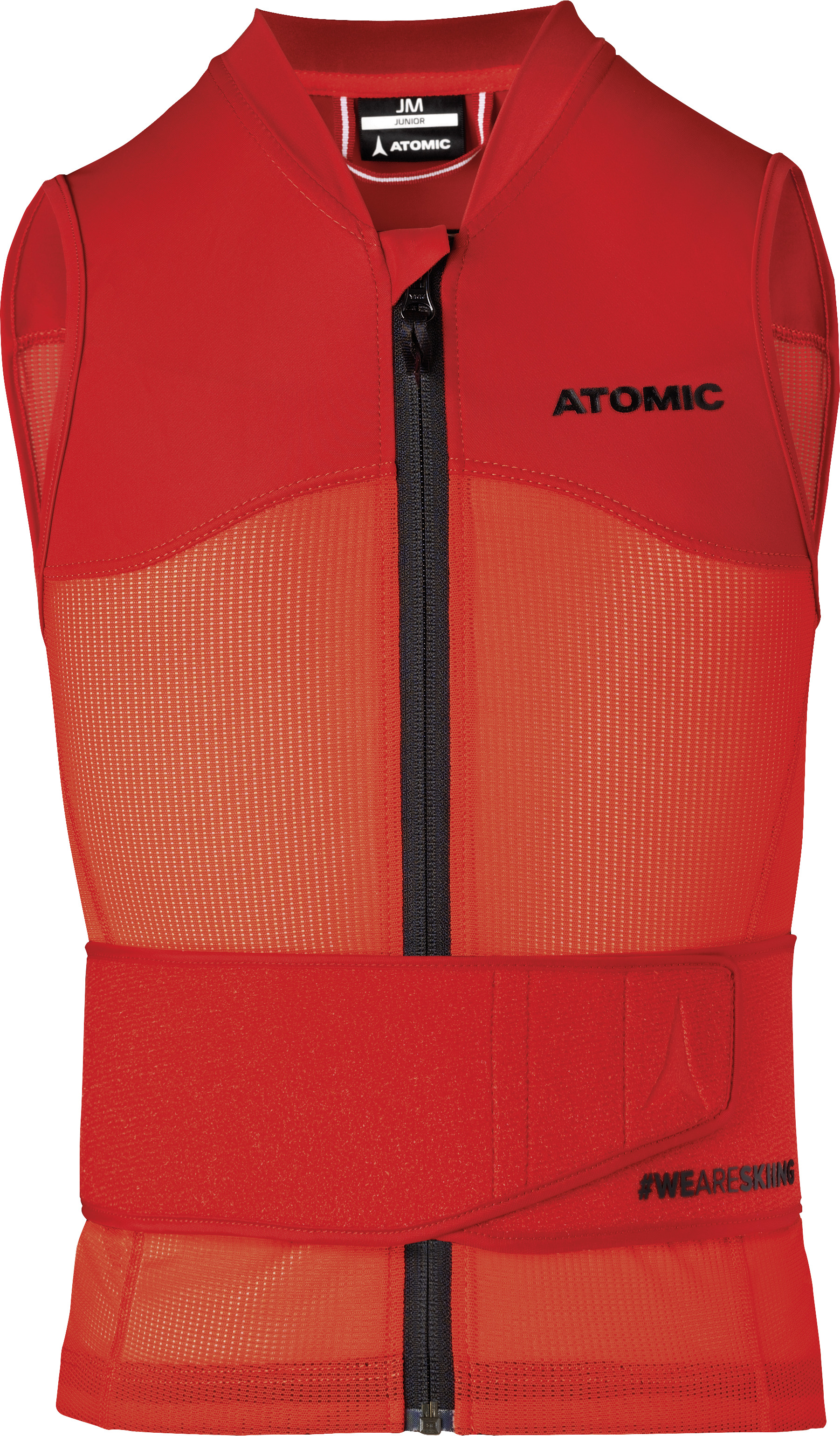 Atomic LIVE SHIELD Vest Red Kinder Größe L Rückenprotector