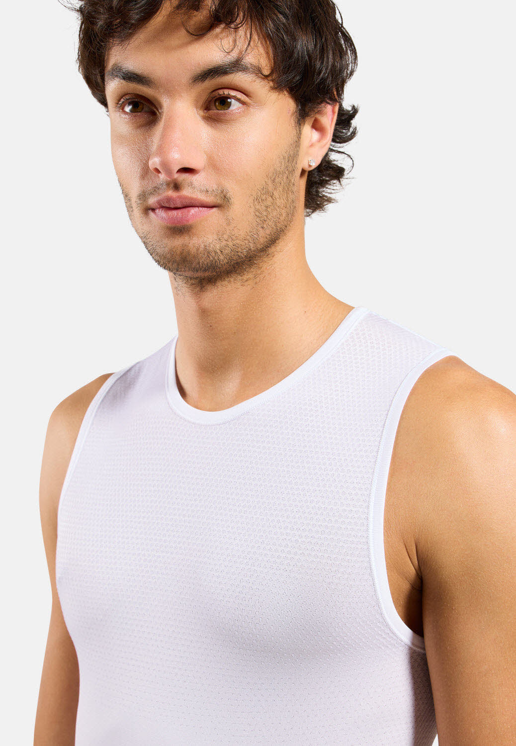 Odlo Ärmelloser Performance X-Light Base Layer mit Rundhalsausschnitt