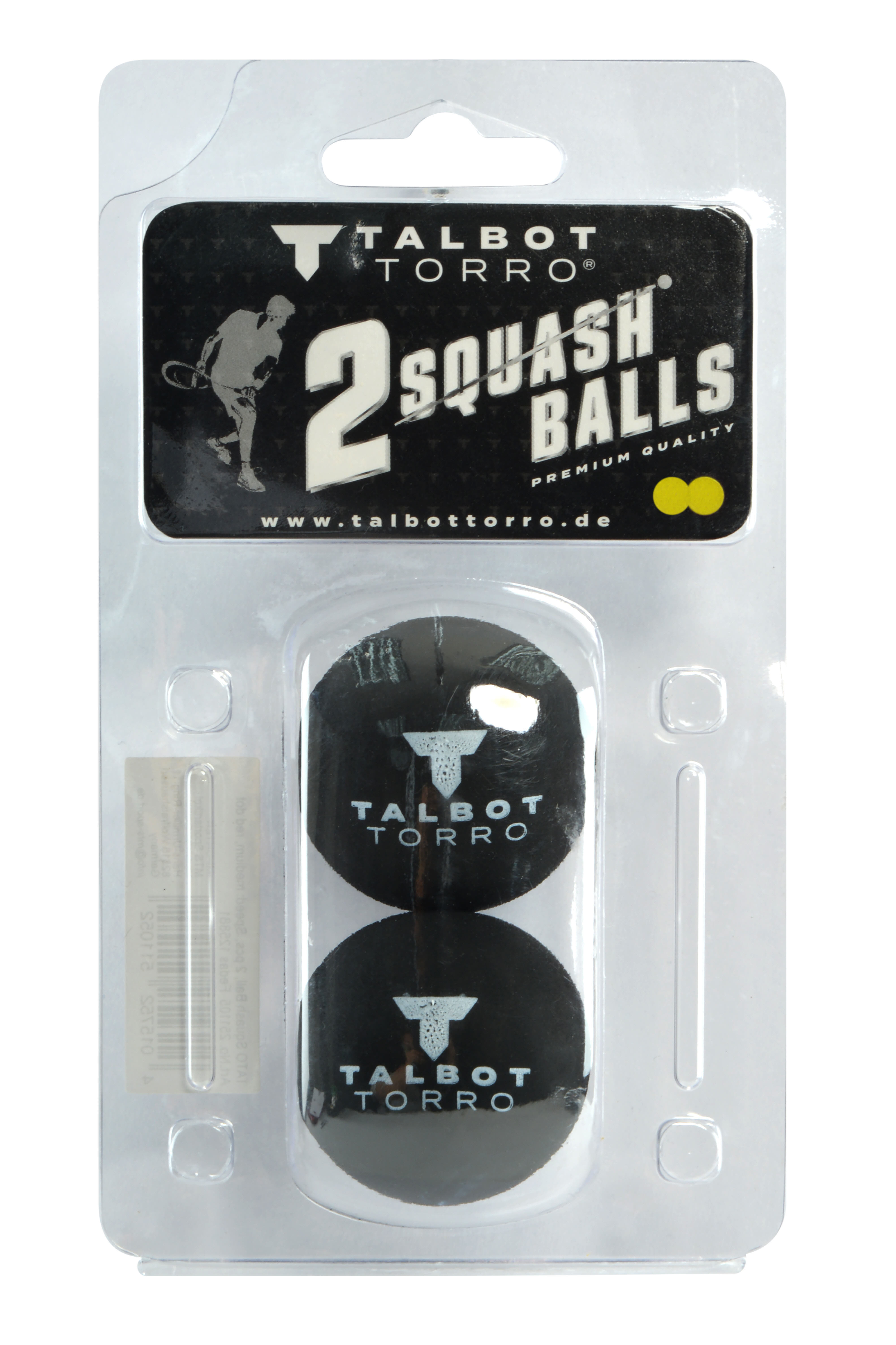 Talbot-Torro  Squash-Ball 2er Blister