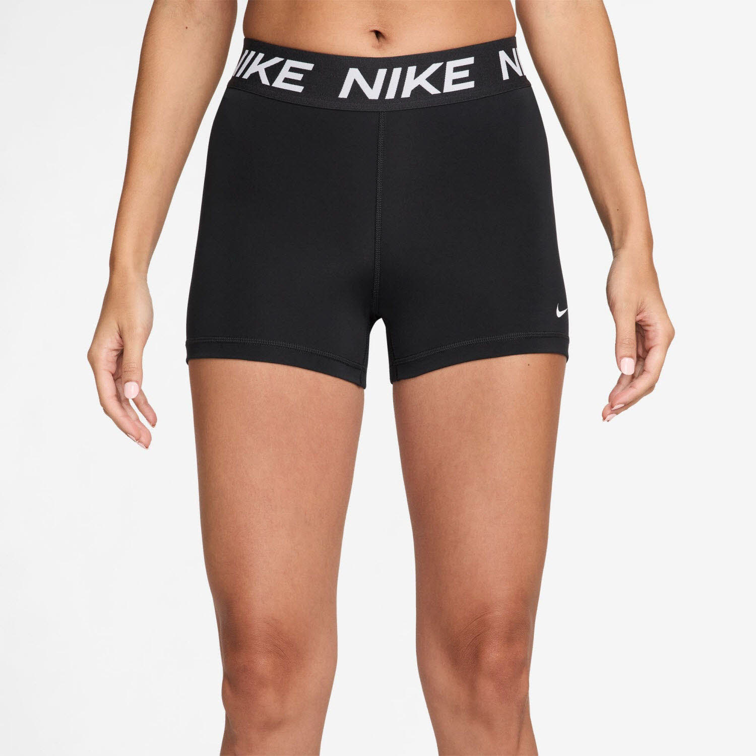 Nike Pro 365 Shorts mit mittelhohem Bund für Damen (ca. 13 cm)