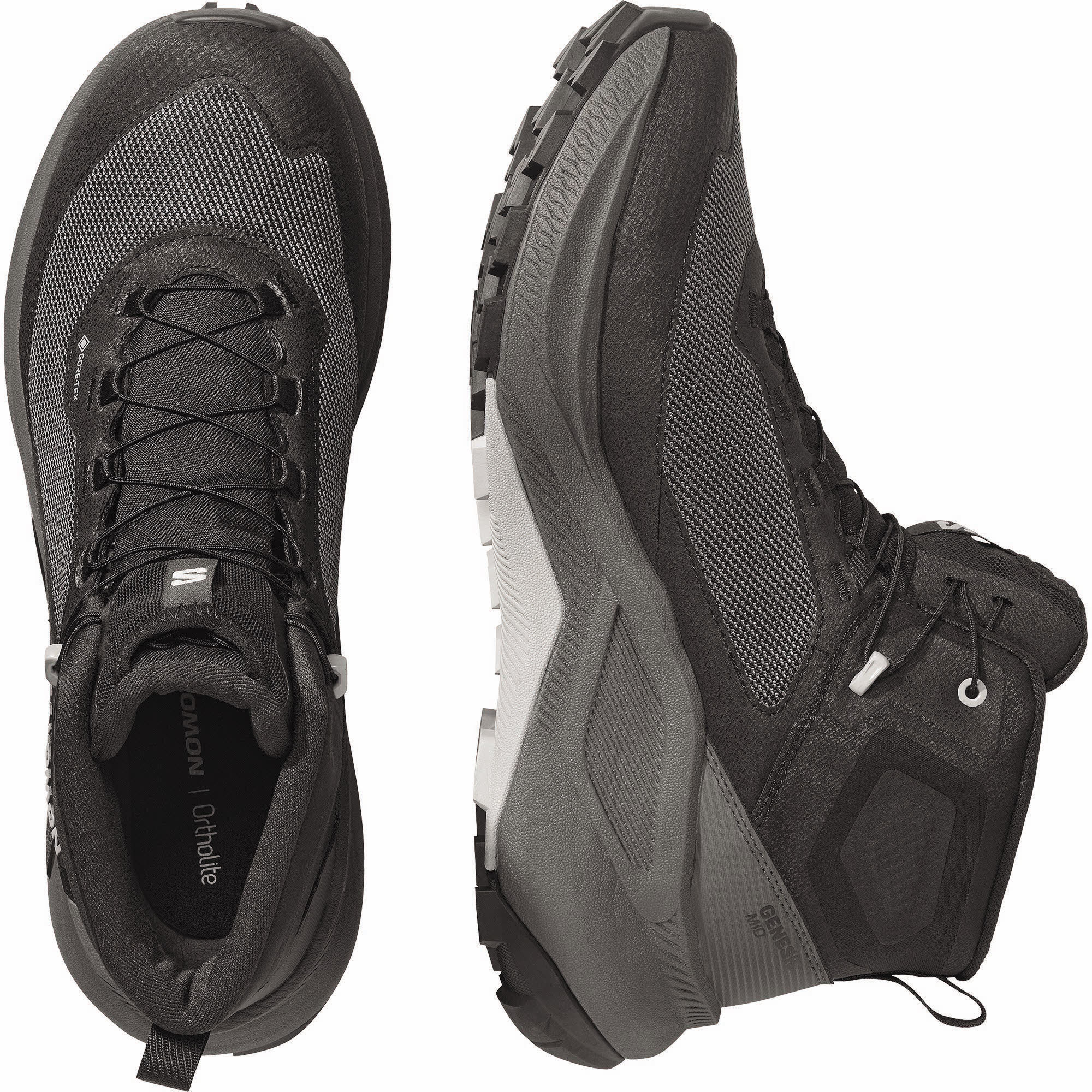 SHOES GENESIS MID GTX Black/Asphalt/Allo