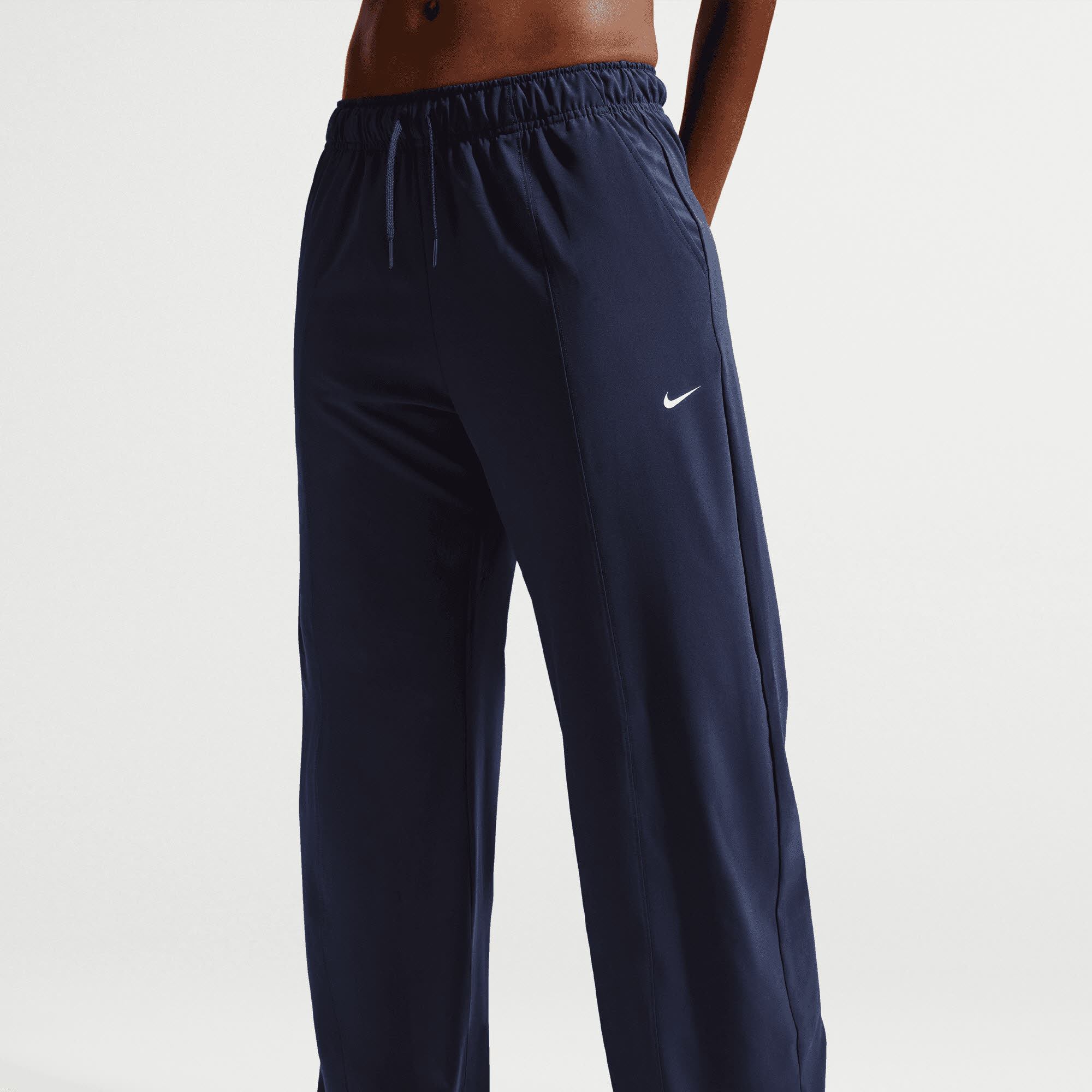 W NK ONE DF WVN WIDE LEG