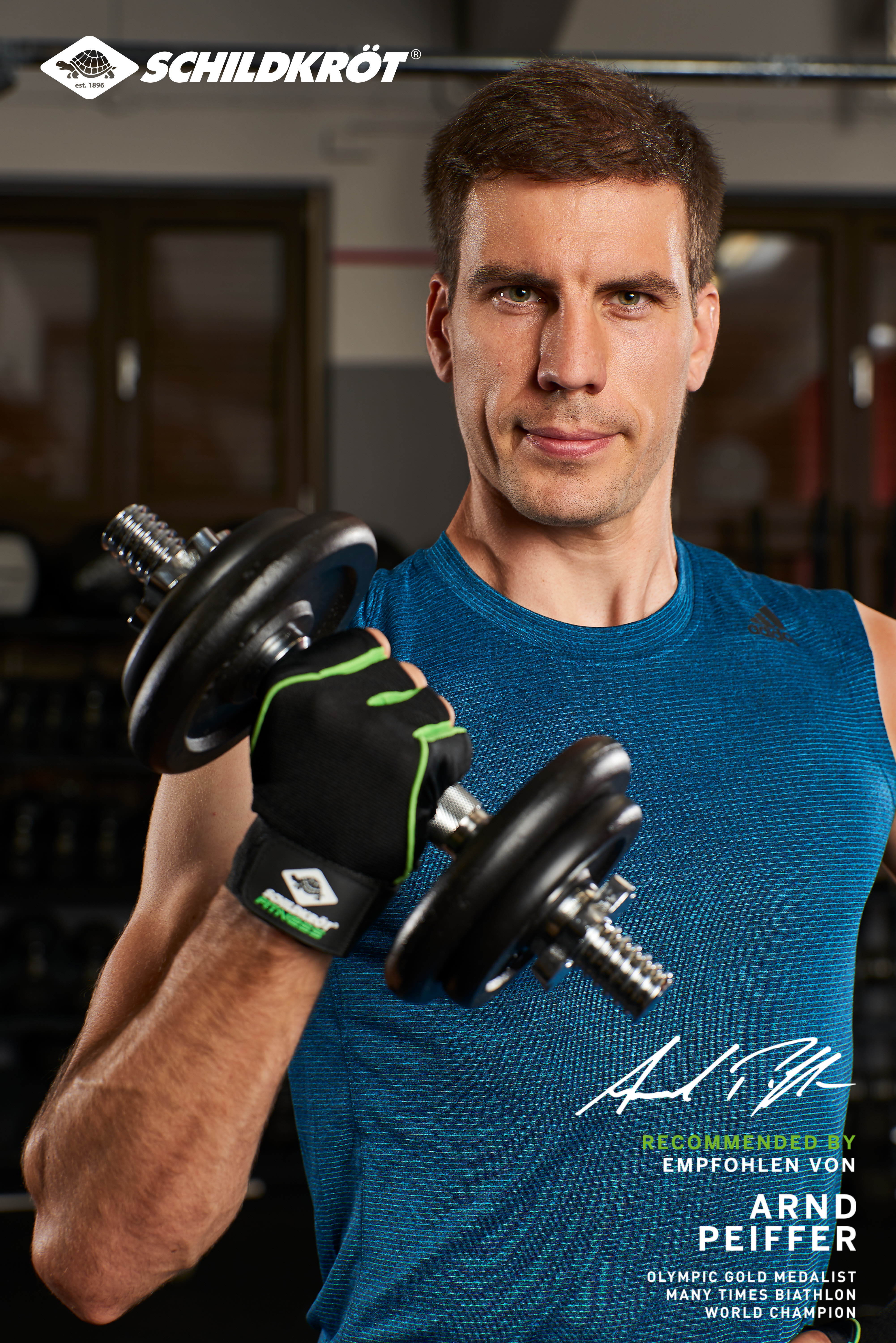 Schildkröt Fitness-Handschuhe "Pro", Größe S-M