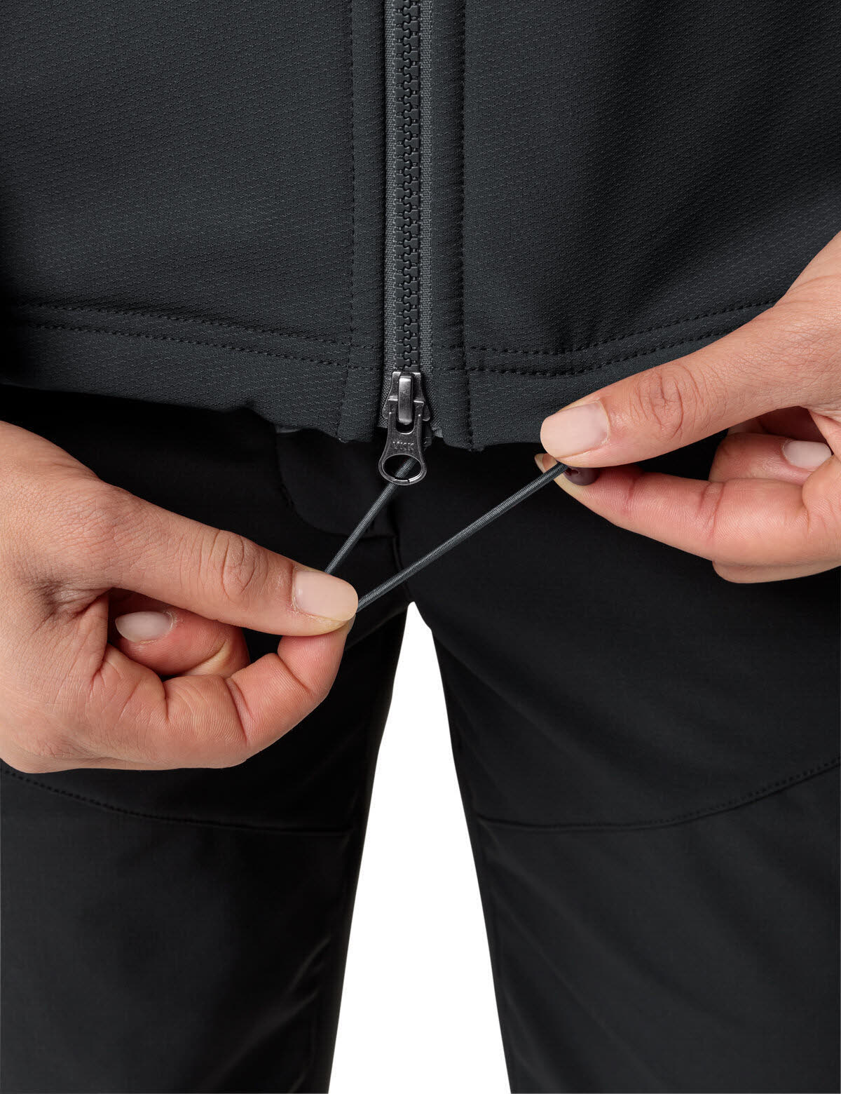Wo Elope Stormfleece Hoody, phantom black