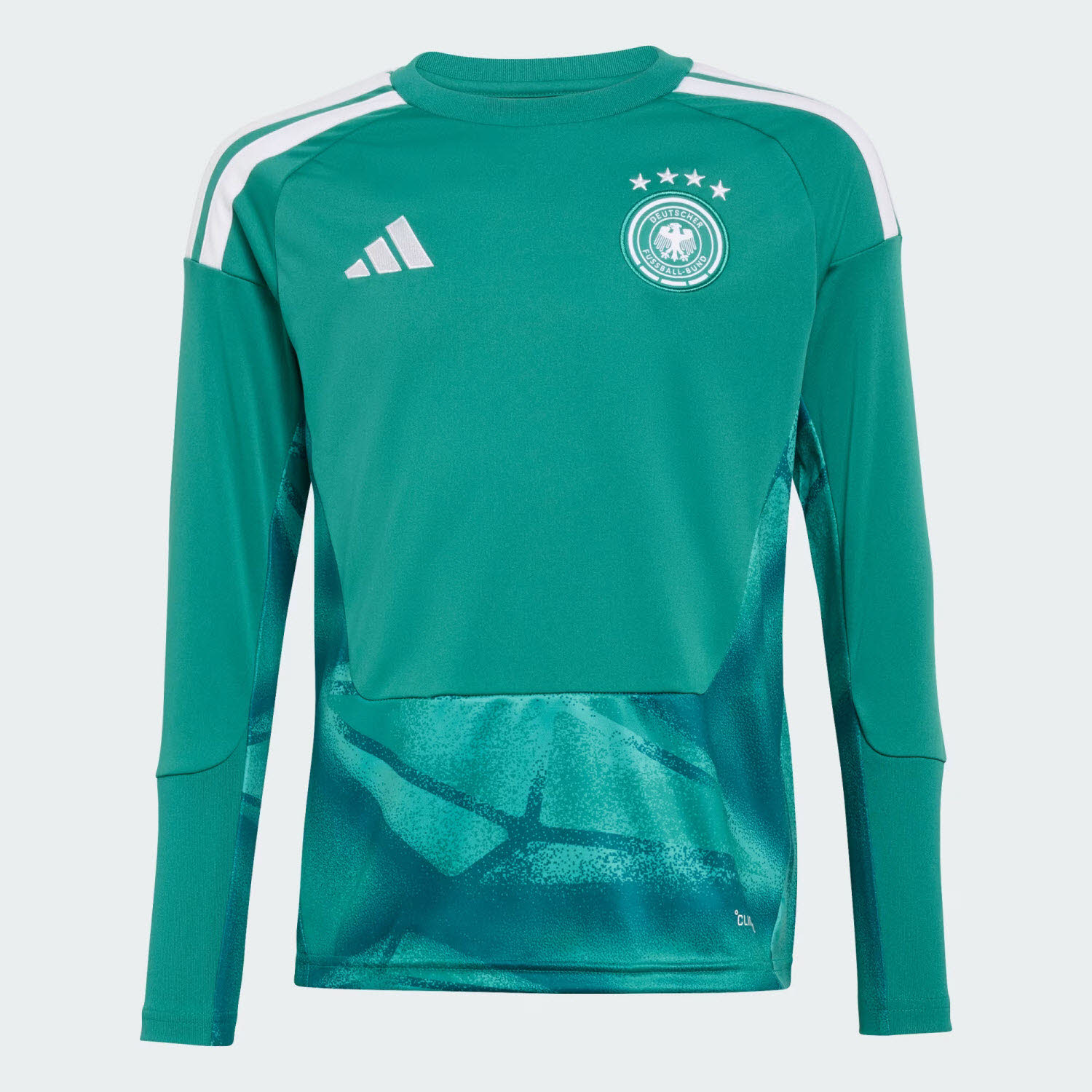 Adidas Germany 26 Home Kids Langarm-Torwarttrikot