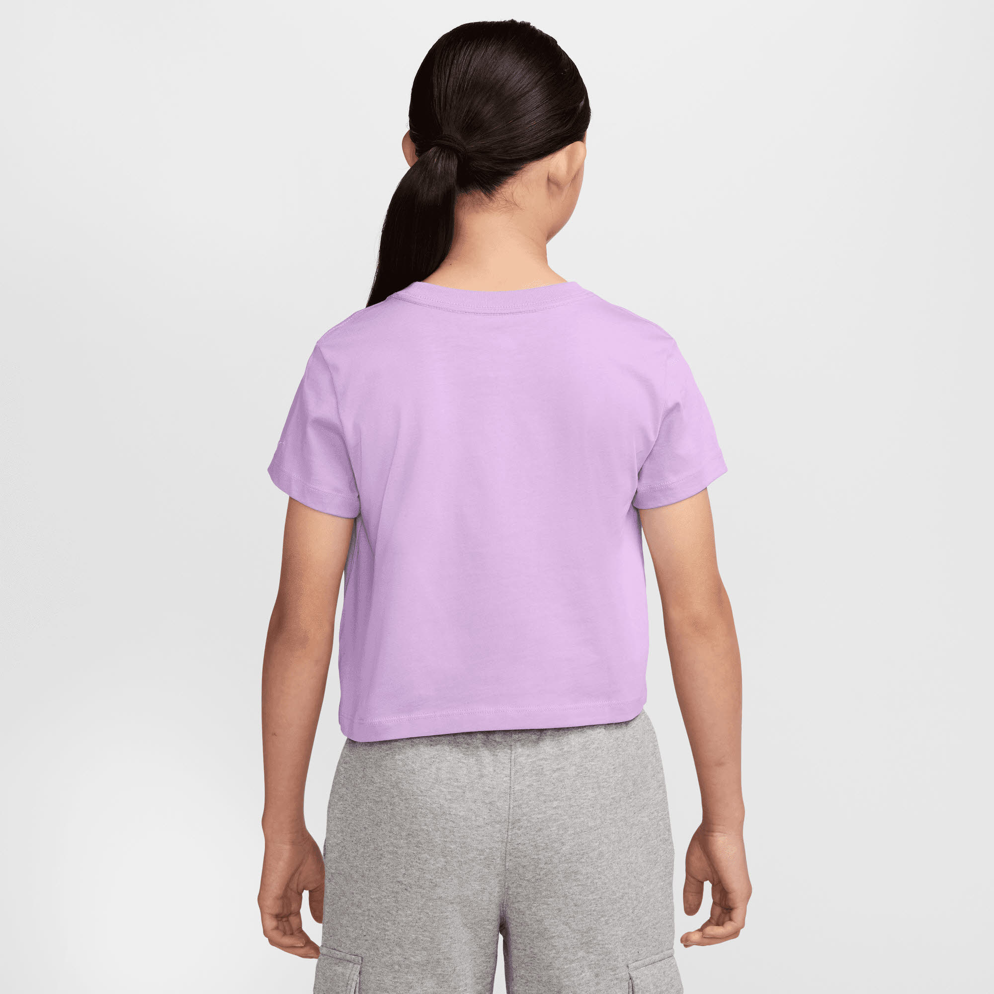 G NSW TEE MOD CROP SHINE