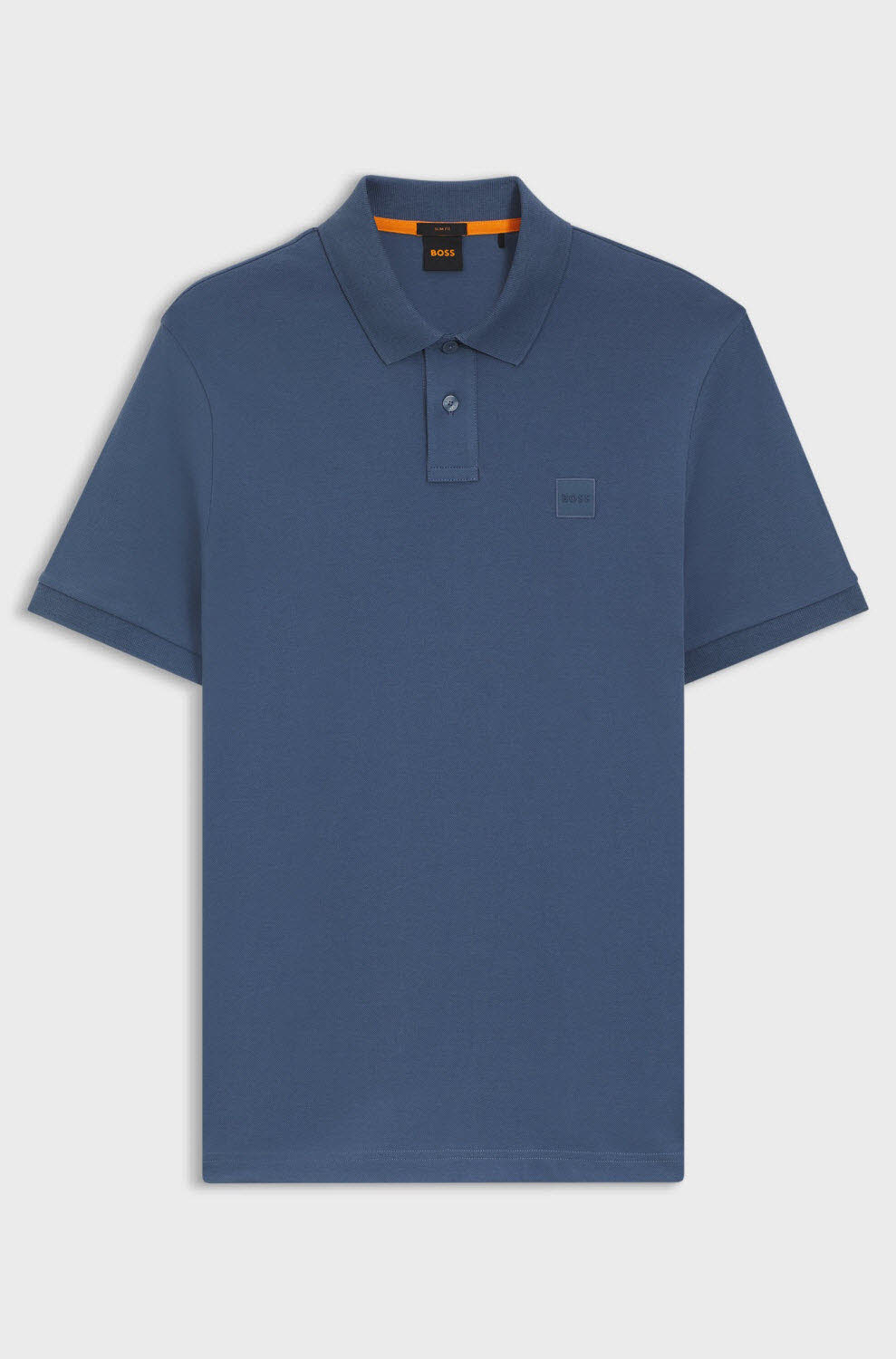 Hugo Boss Slim-Fit Poloshirt aus Stretch-Baumwolle mit Logo-Aufnäher Herren