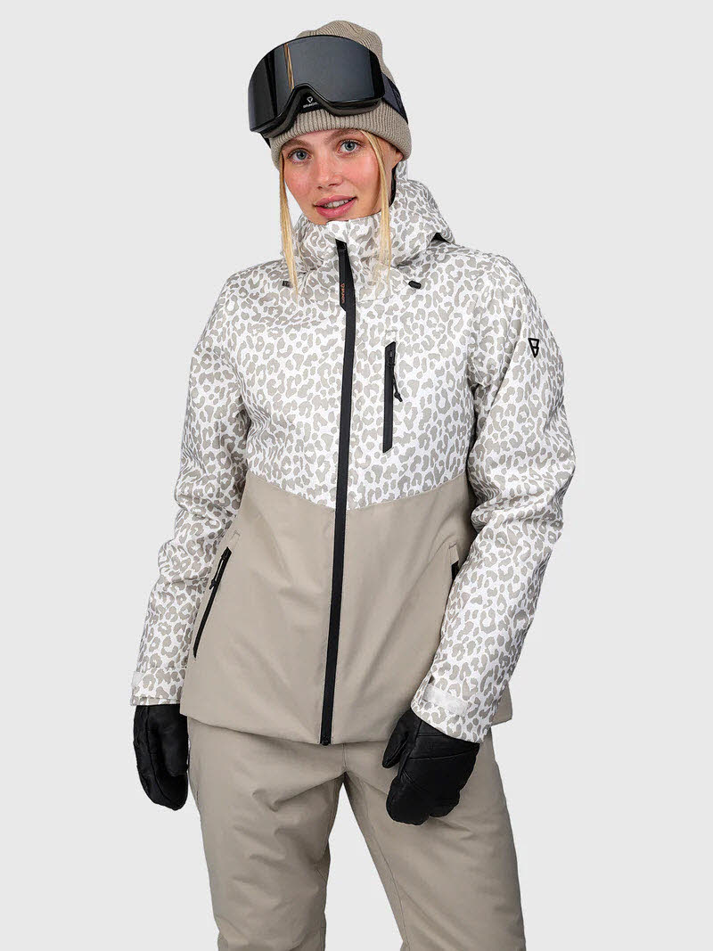 Brunotti Scialena-Print Damen Schneejacke