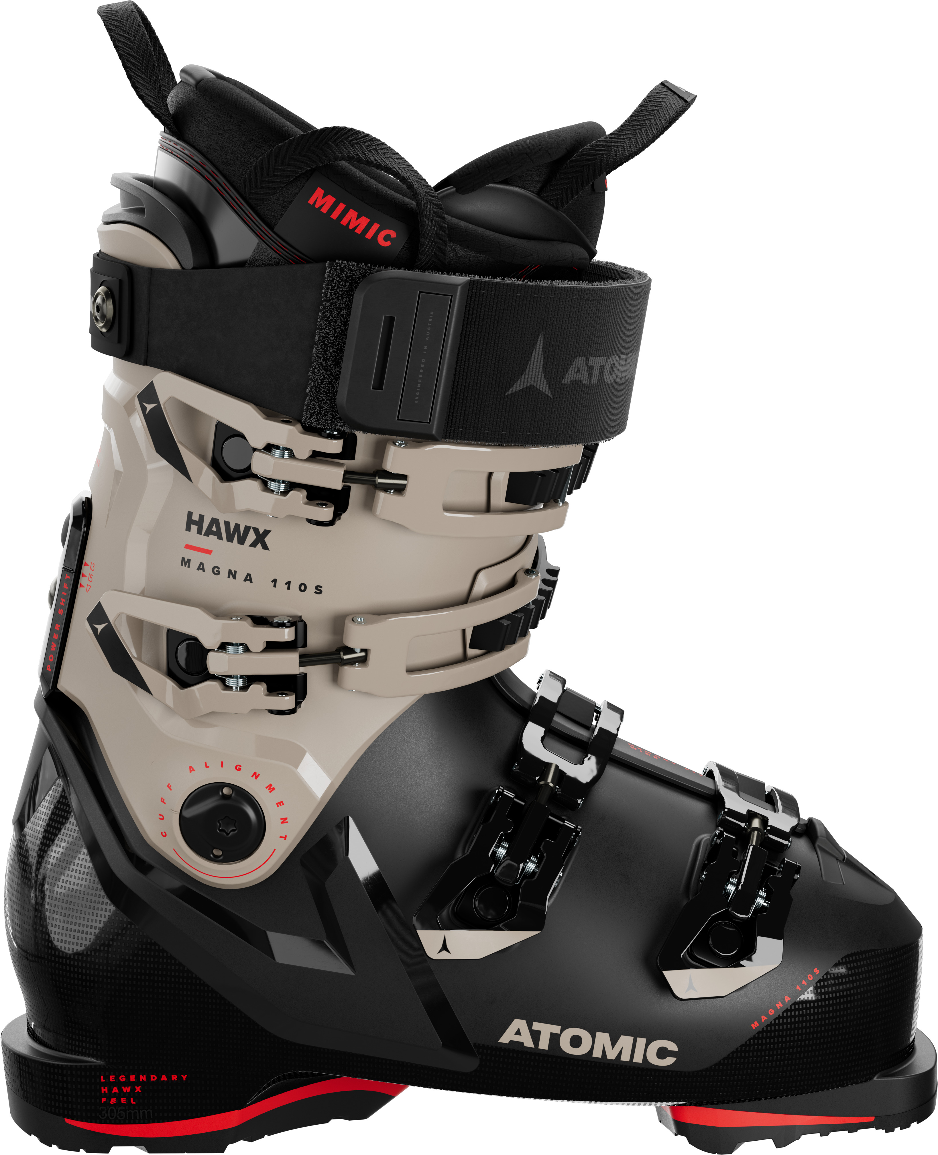 Atomic HAWX MAGNA 110 S GW BLK/CEMENT 29/29.5 Skischuhe